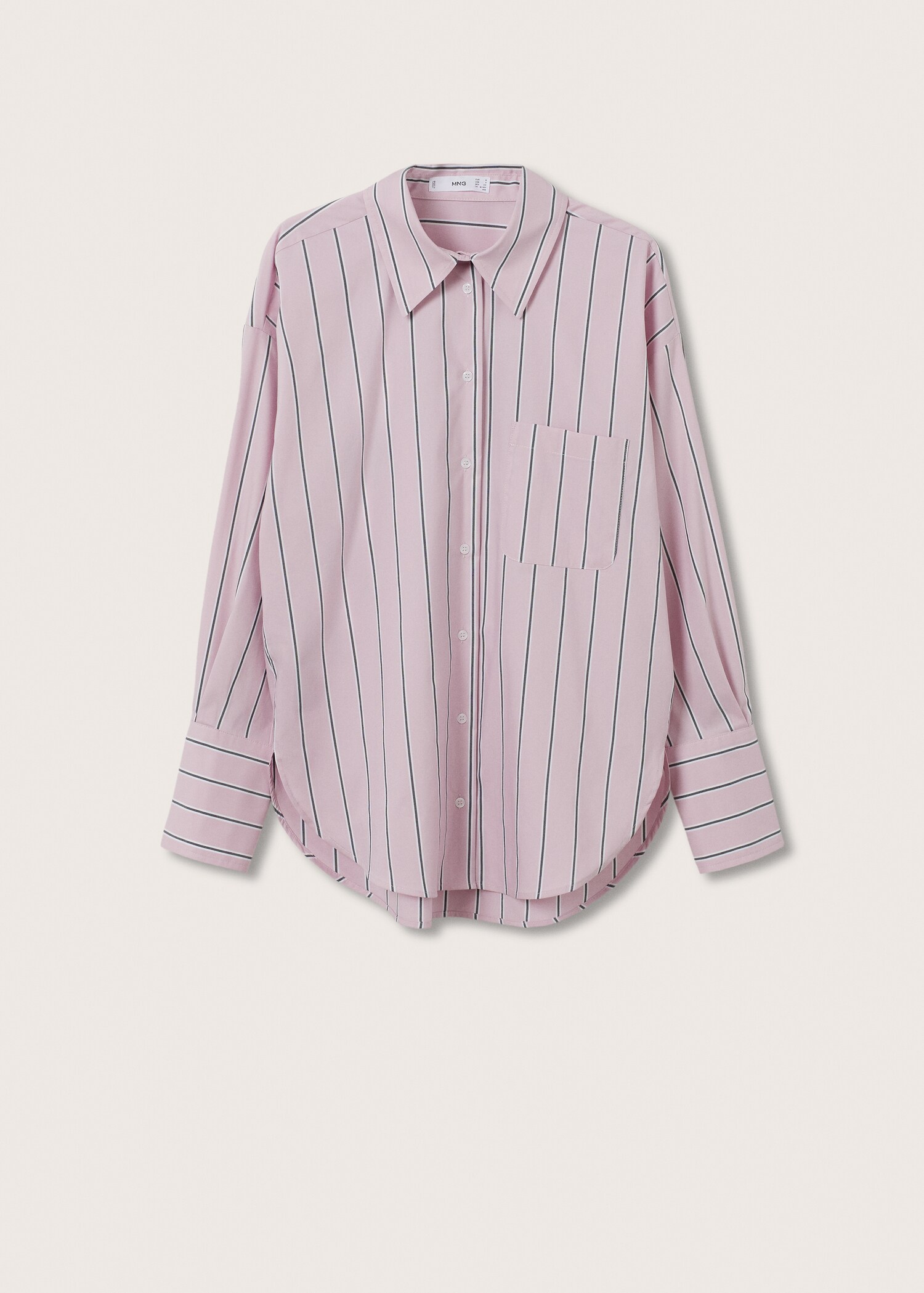 Striped cotton shirt - Article without model