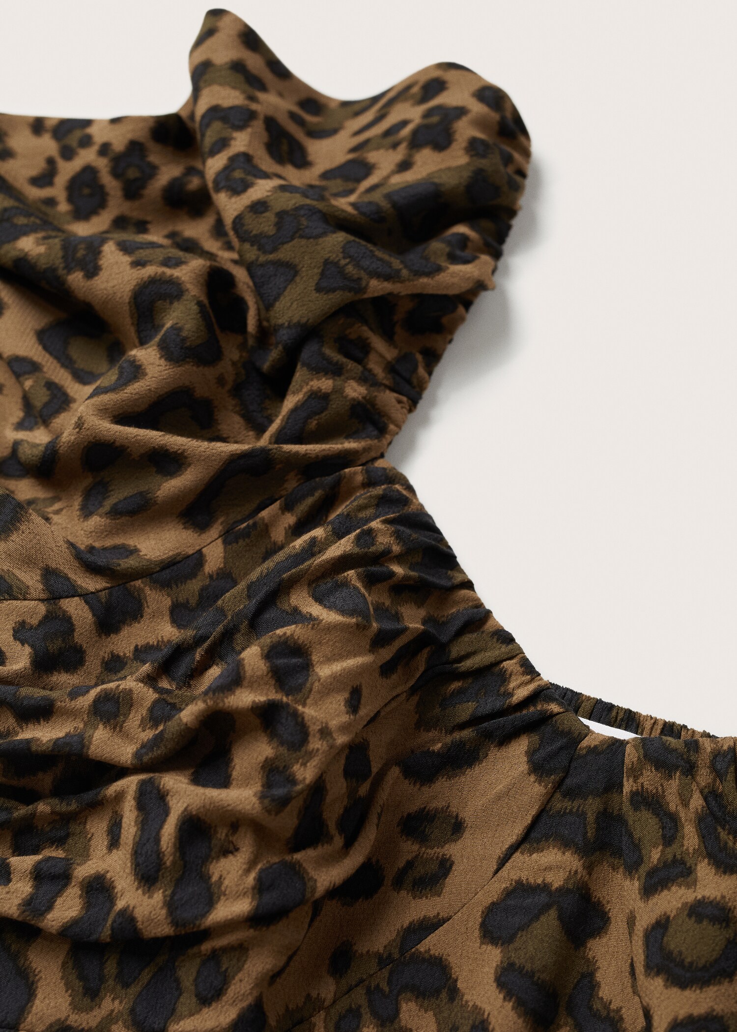 Puff-sleeved cropped blouse - Details of the article 8