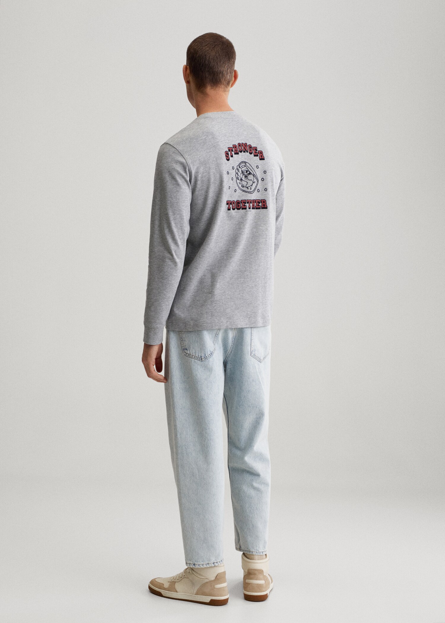 Tiago long sleeve t-shirt - Reverse of the article