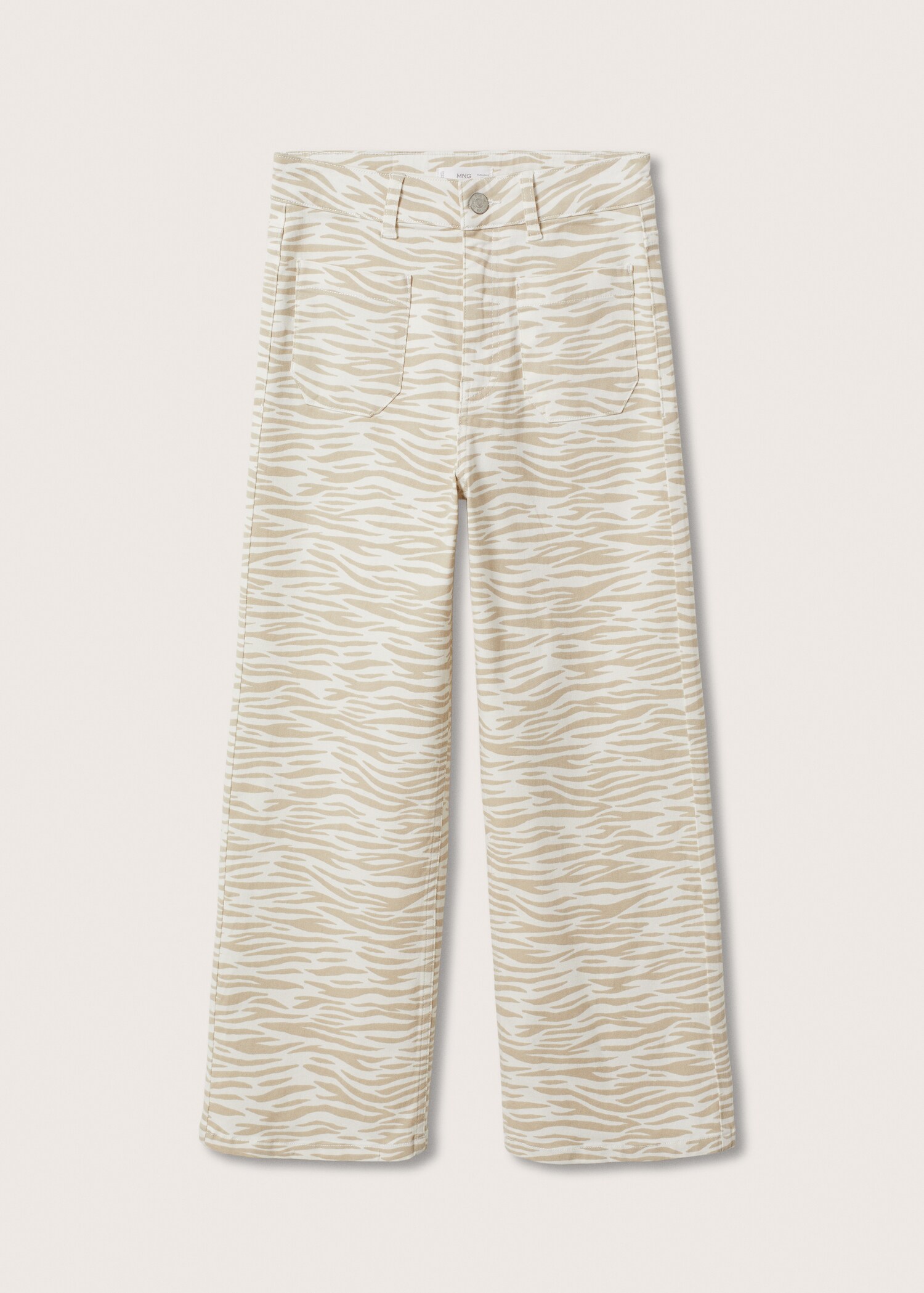Tiger-print trousers - Article without model