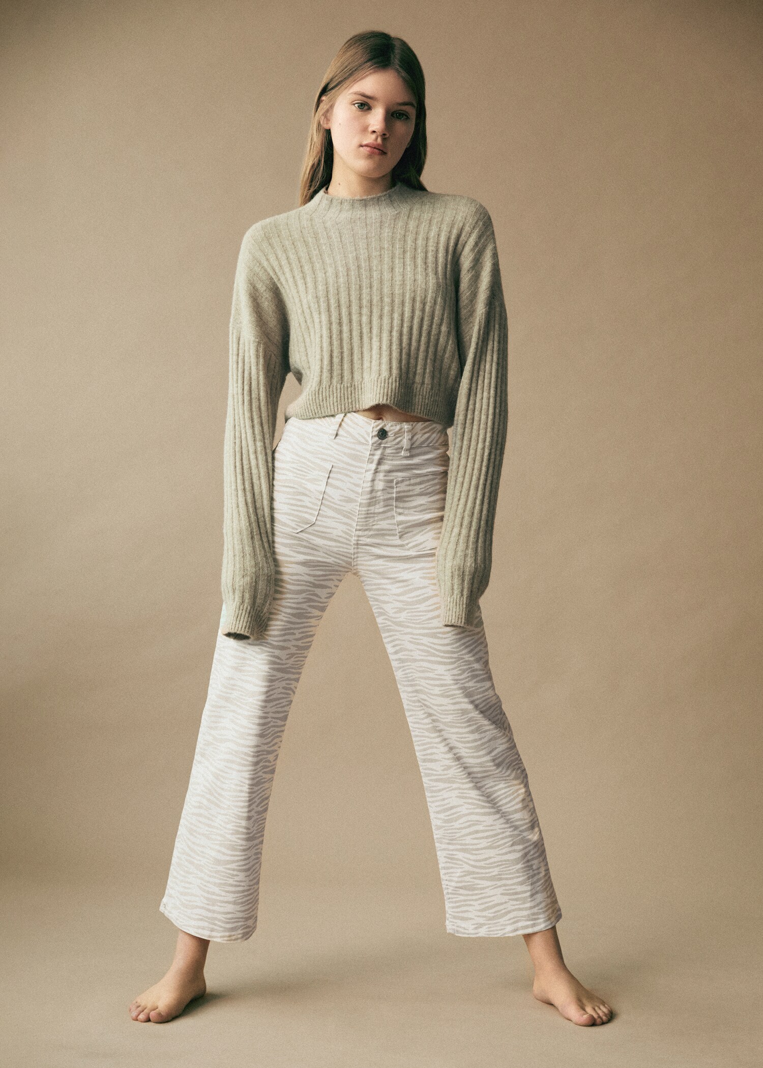 Tiger-print trousers - Details of the article 5