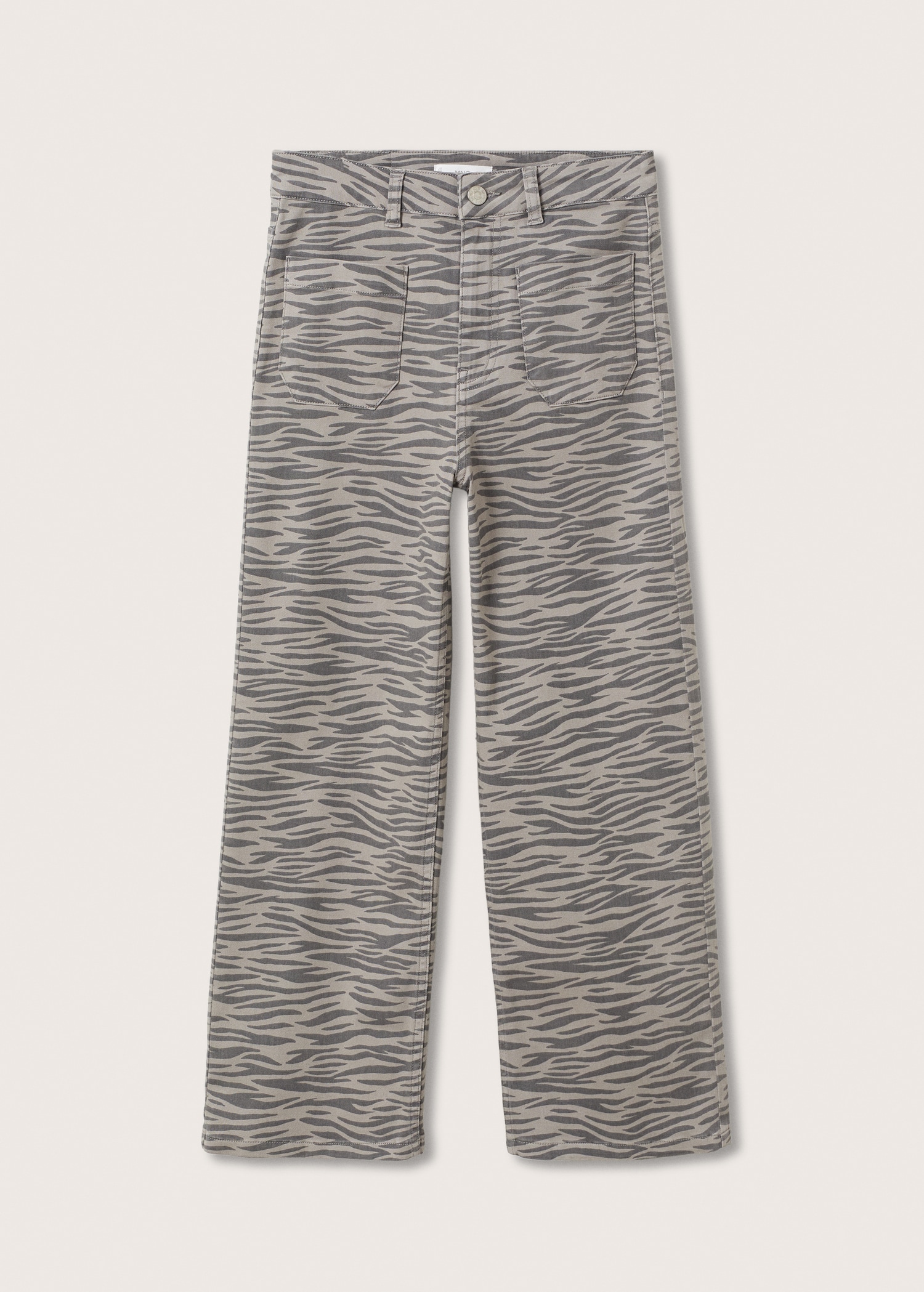 Tiger-print trousers - Article without model