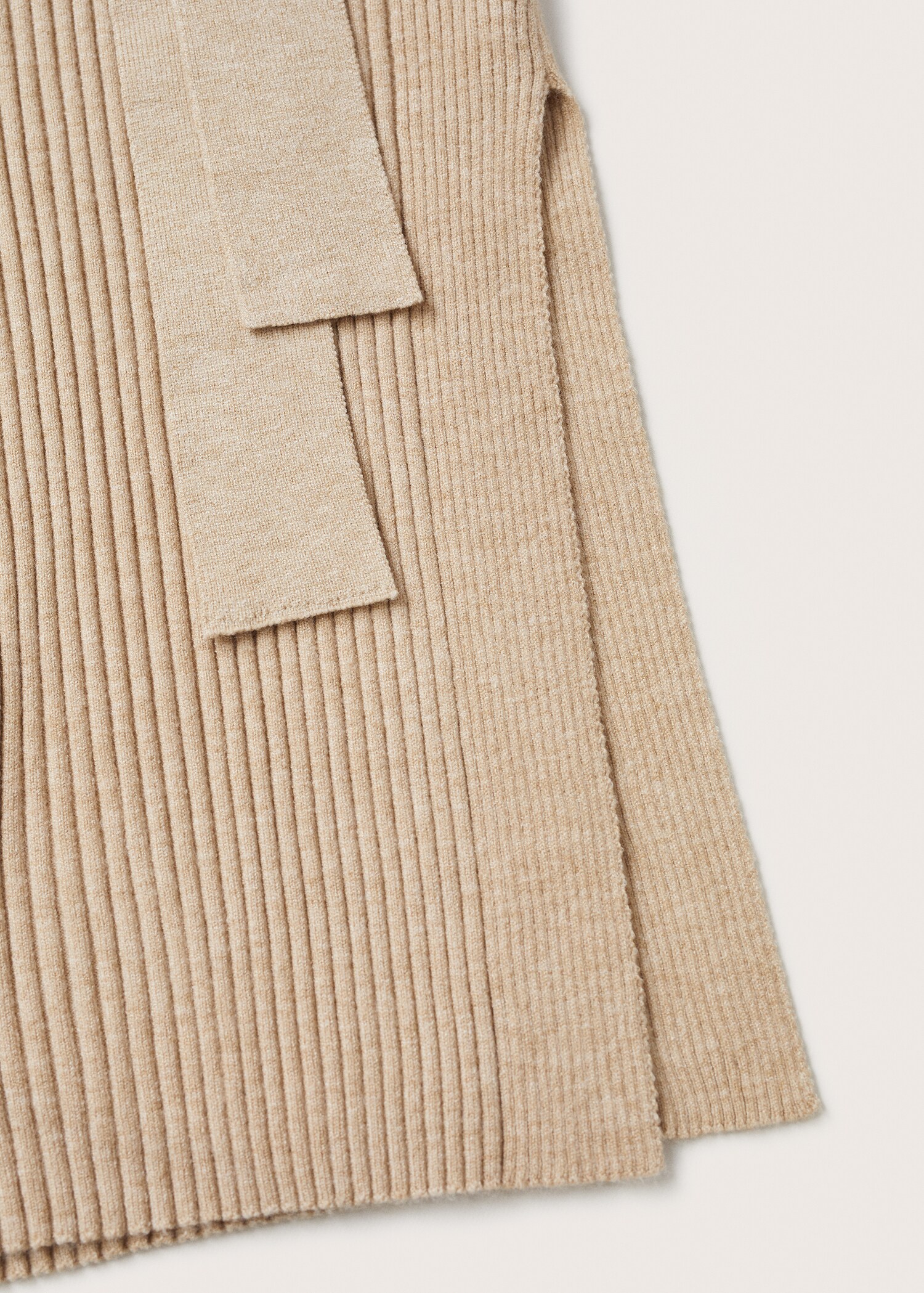 Vestido punto cuello vuelto - Detalle del artículo 8