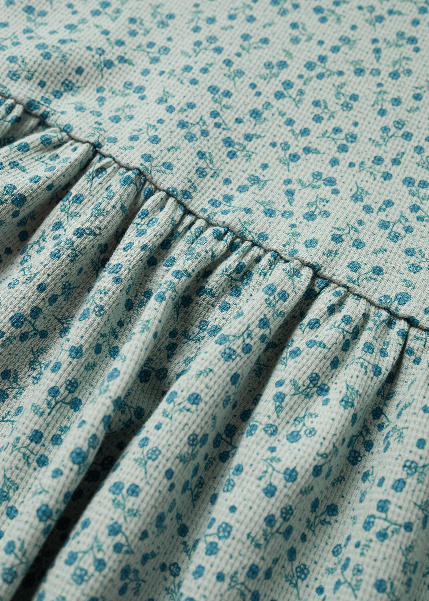 Printed ribbed dress - Details of the article 8