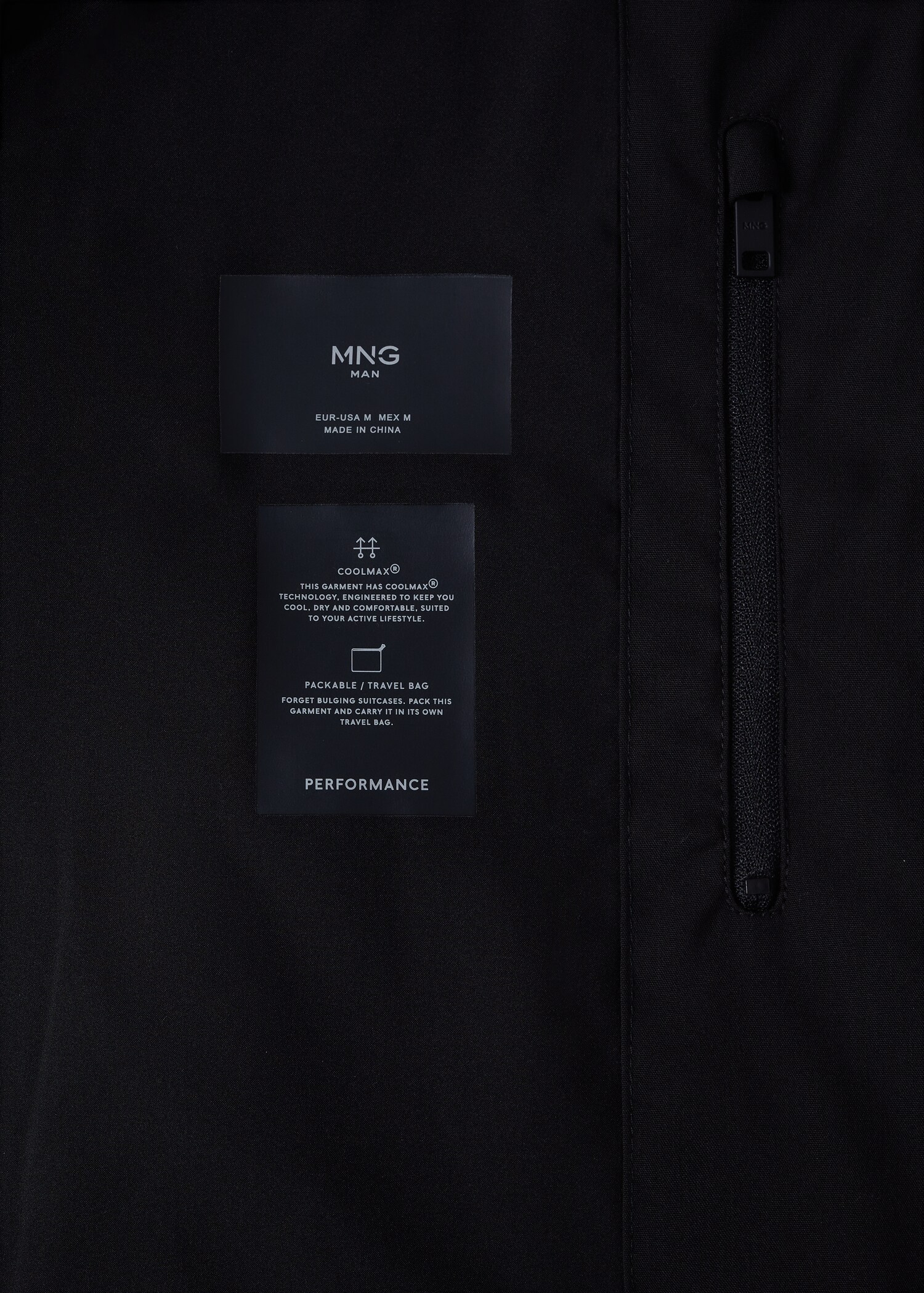 Chaqueta bomber empacable - Detalle del artículo 8