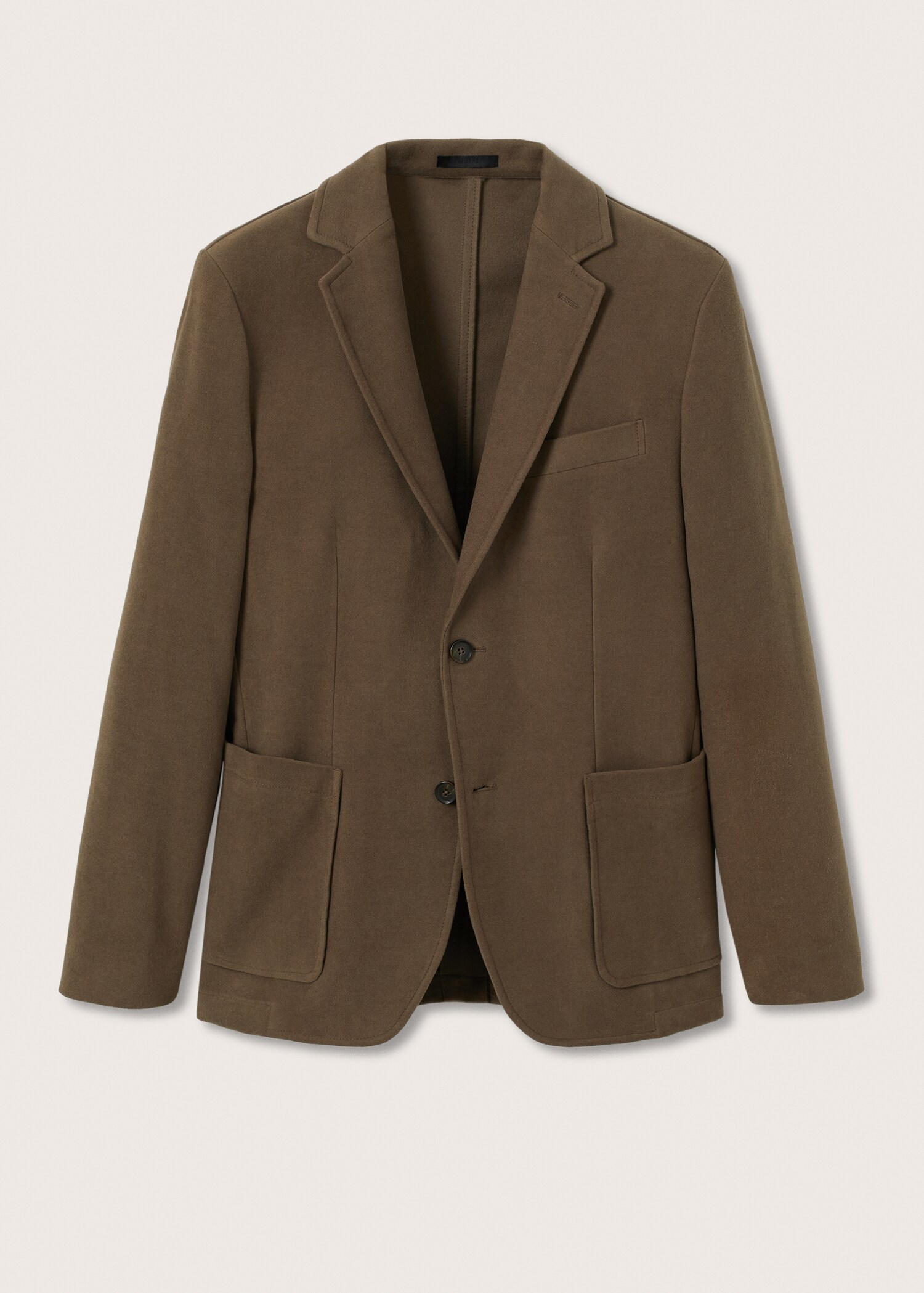 Bavlněné sako slim fit - Zboží bez modelu