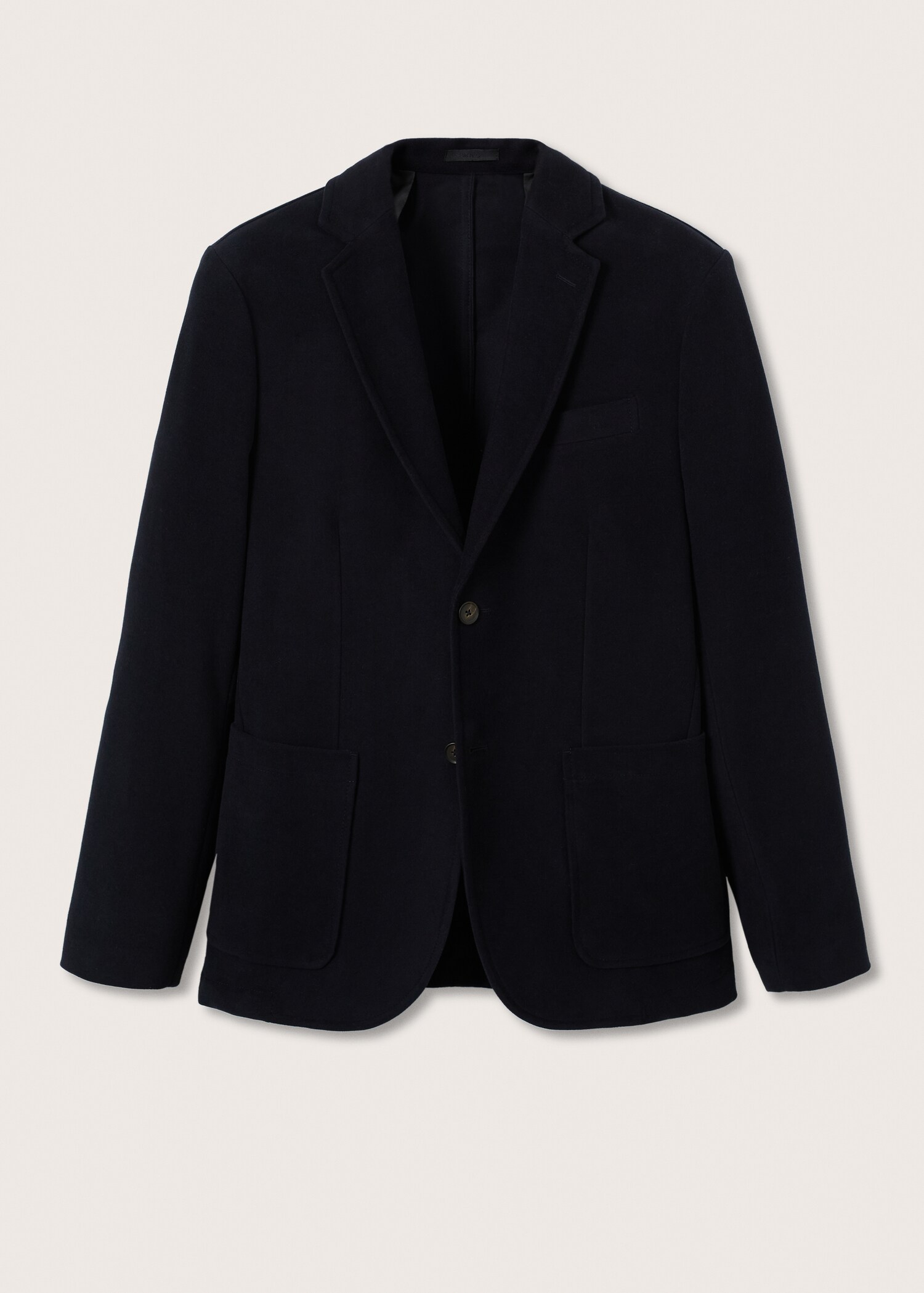 Bavlněné sako slim fit - Zboží bez modelu