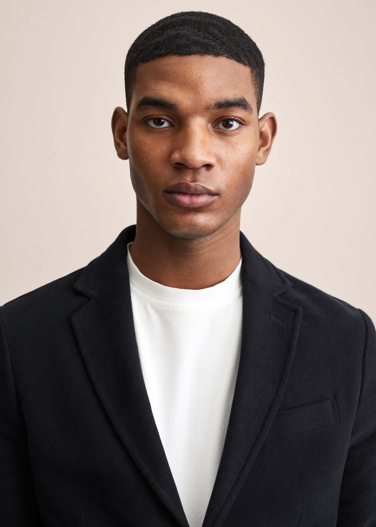 Bavlněné sako slim fit - Detail zboží 1