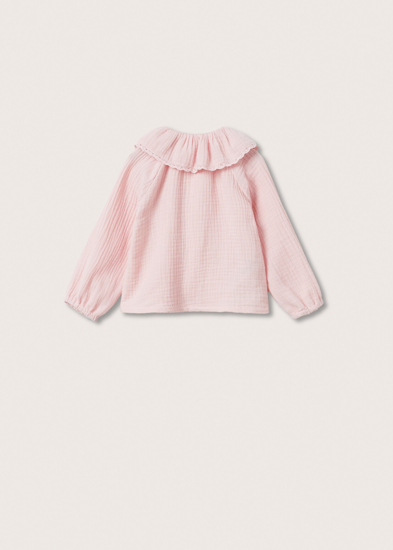 Babydoll collar blouse - Reverse of the article