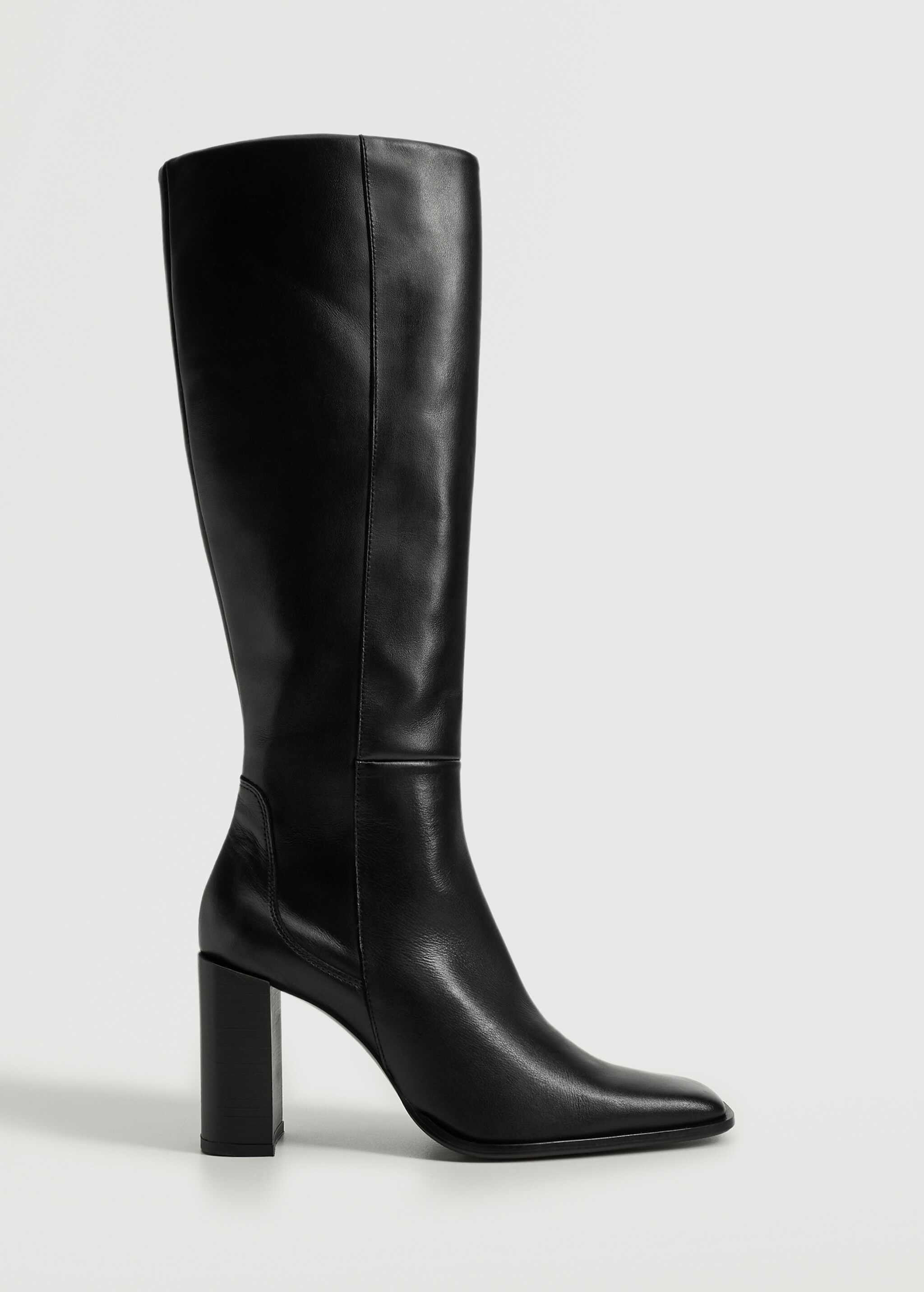 High heel leather boot - Article without model