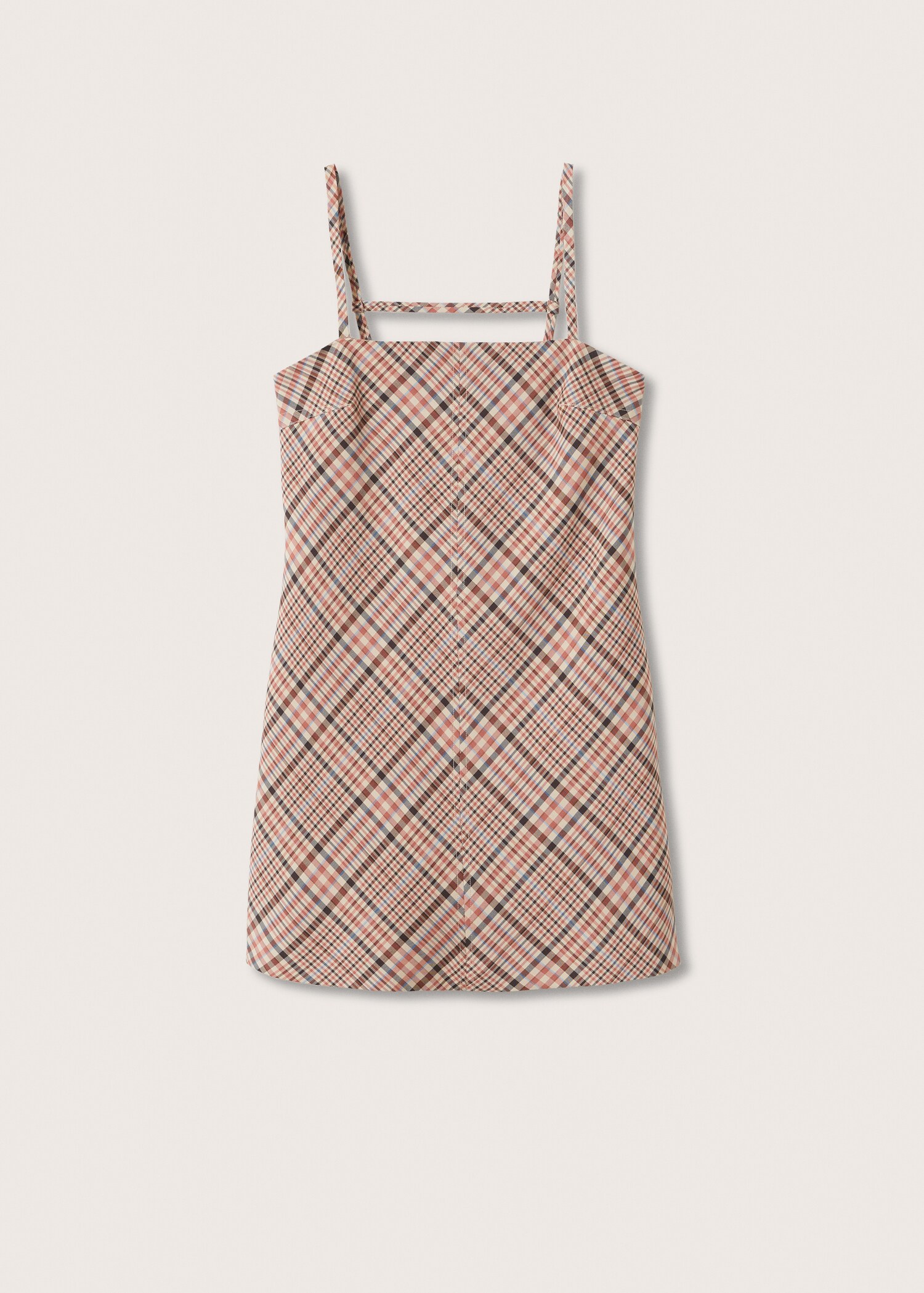 Vestido cuadro escocés - Artículo sin modelo