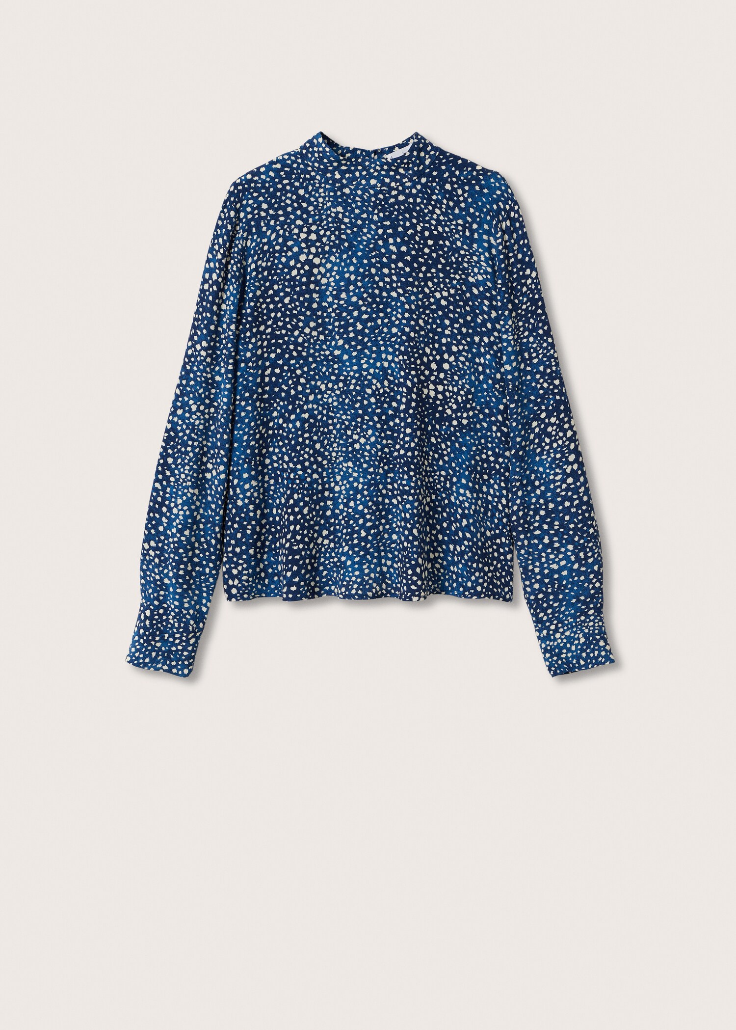 Blusa estampada cuello perkins - Artículo sin modelo