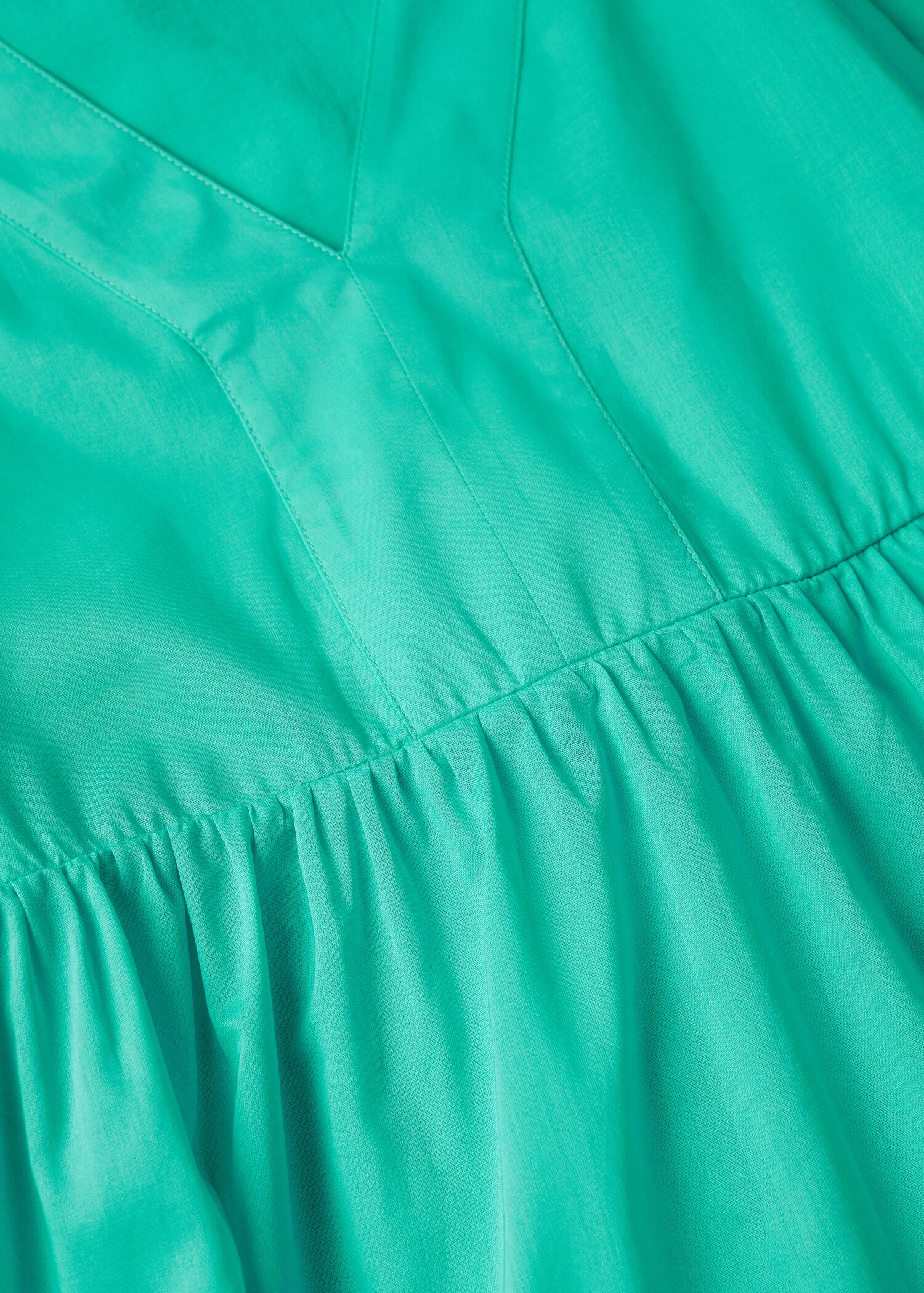 Frill cotton dress - Details of the article 8