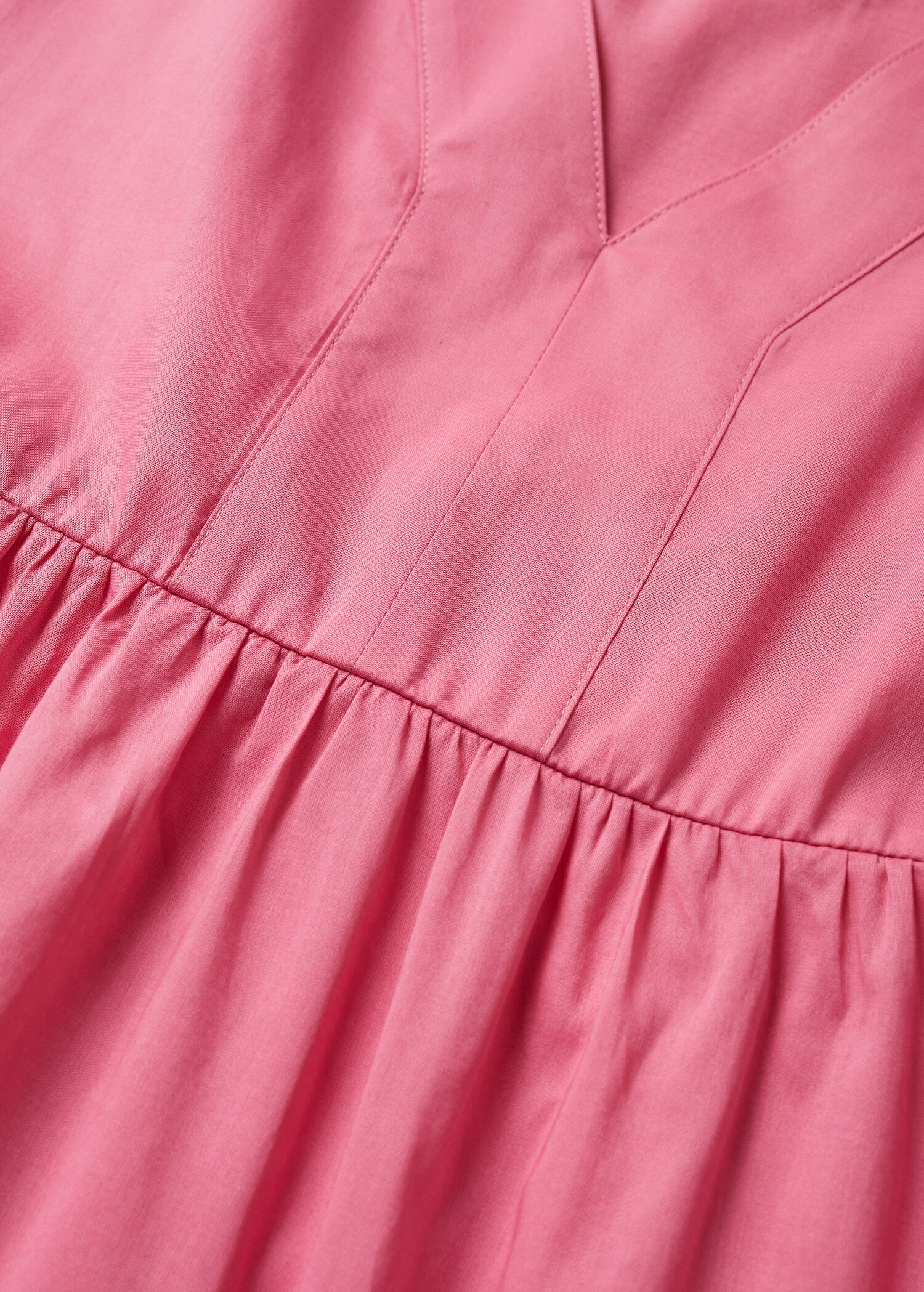 Frill cotton dress - Details of the article 8