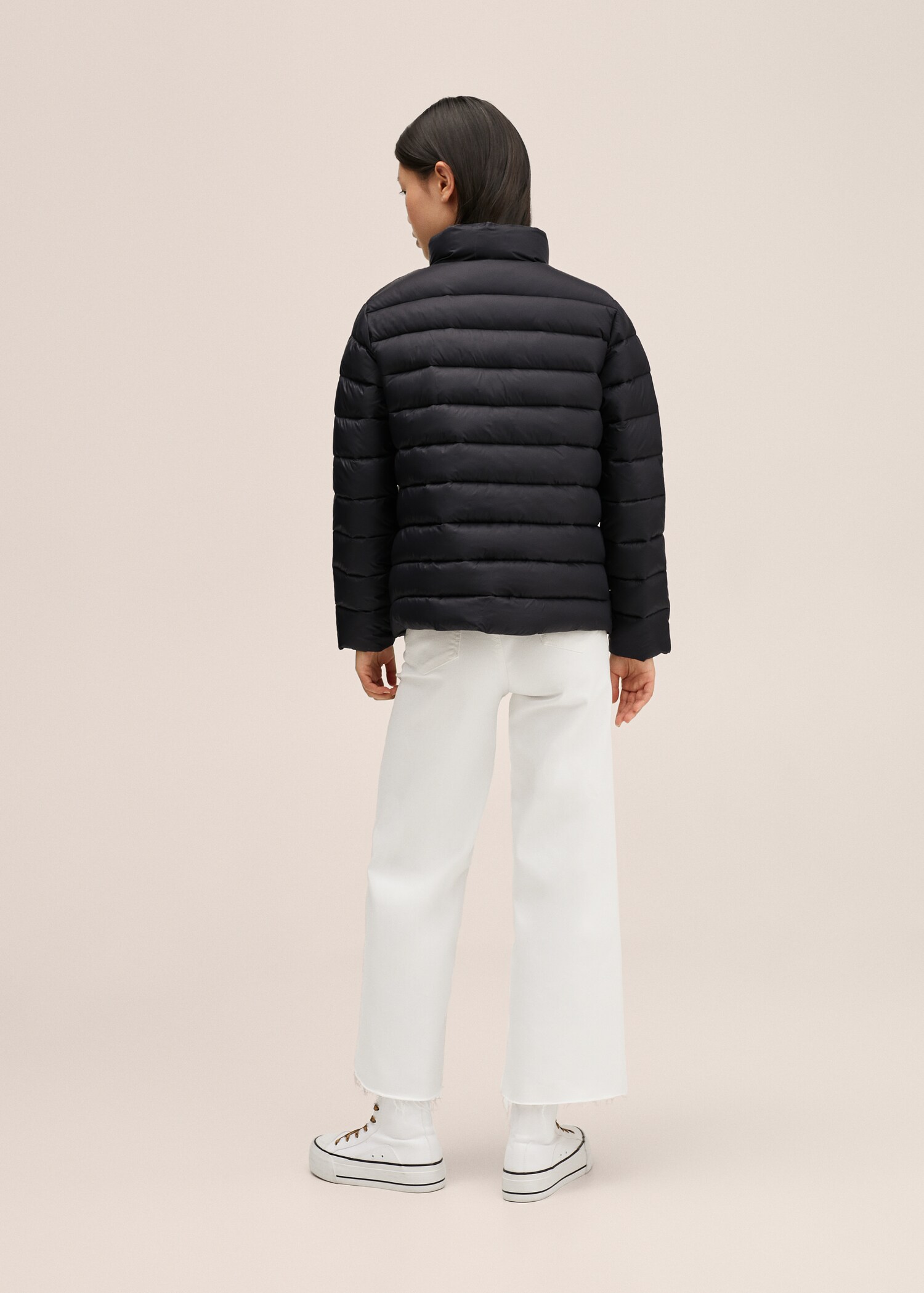 Anorak acolchado cremallera - Reverso del artículo