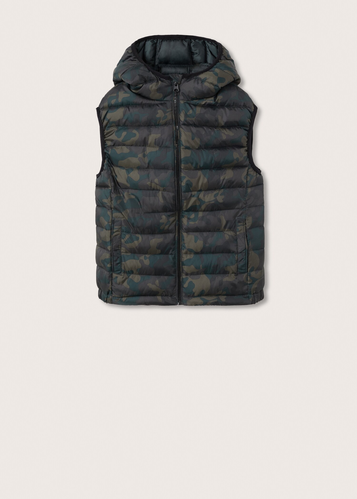 Chaleco acolchado camuflaje - Artículo sin modelo