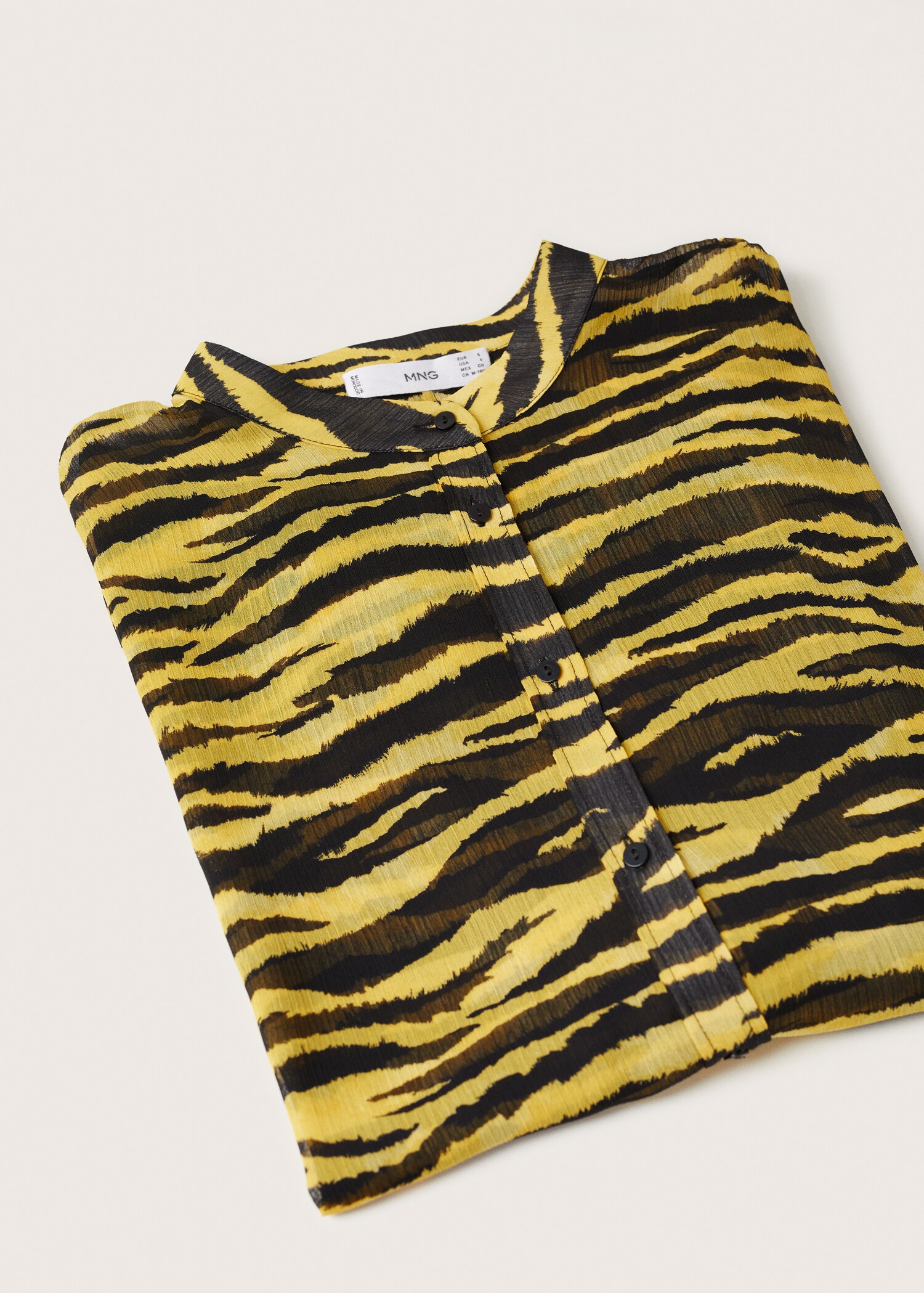 Animal print blouse - Details of the article 8