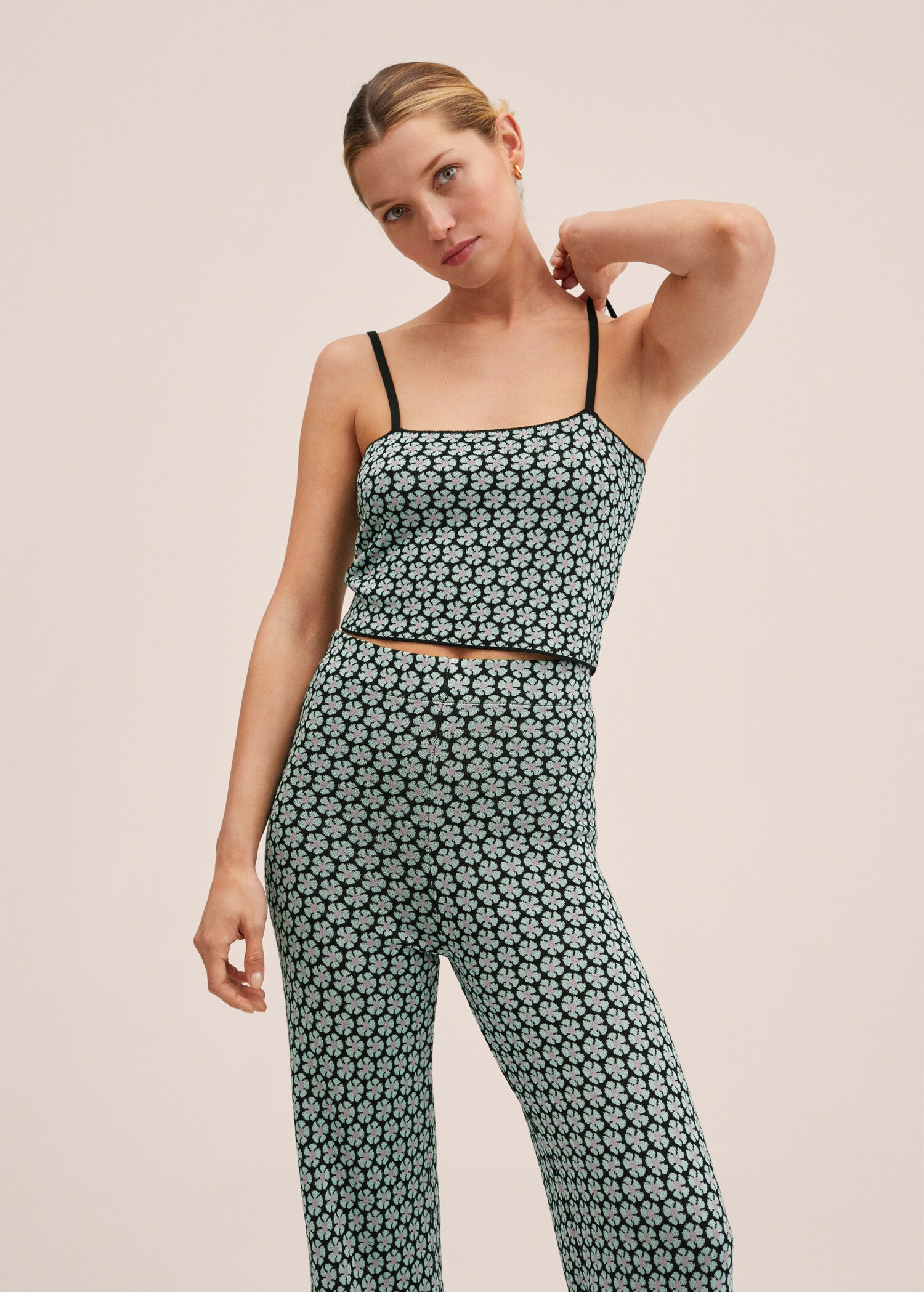 Retro crop top - Medium plane