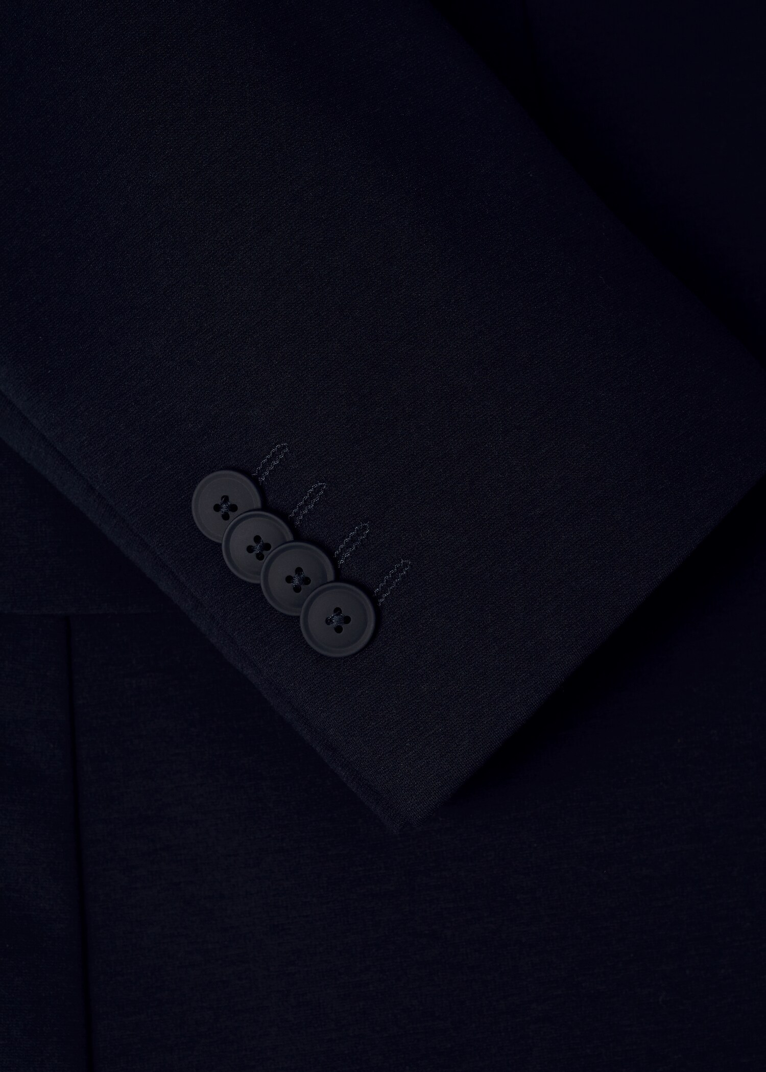 Bavlněné oblekové sako slim fit - Detail zboží 9
