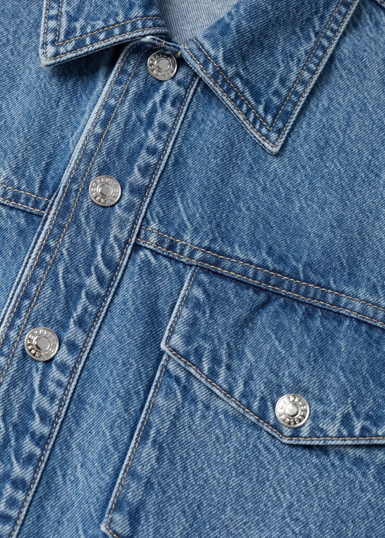 Camisa vaquera oversize - Detalle del artículo 8