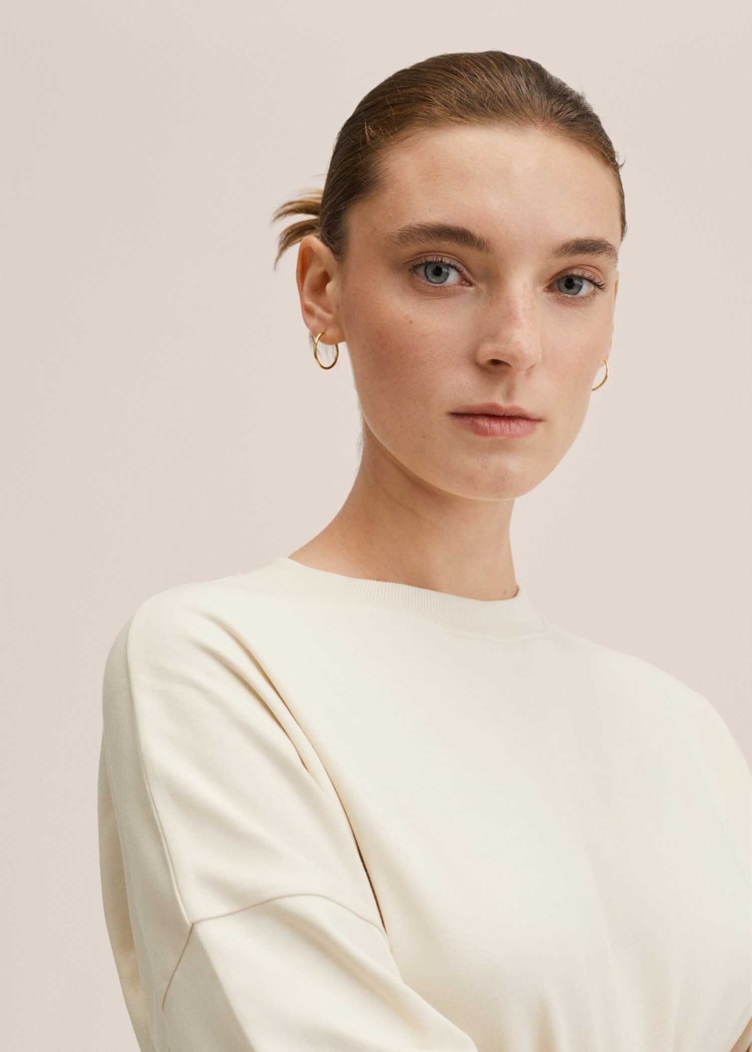 Premium oversized cotton t-shirt - Details of the article 1