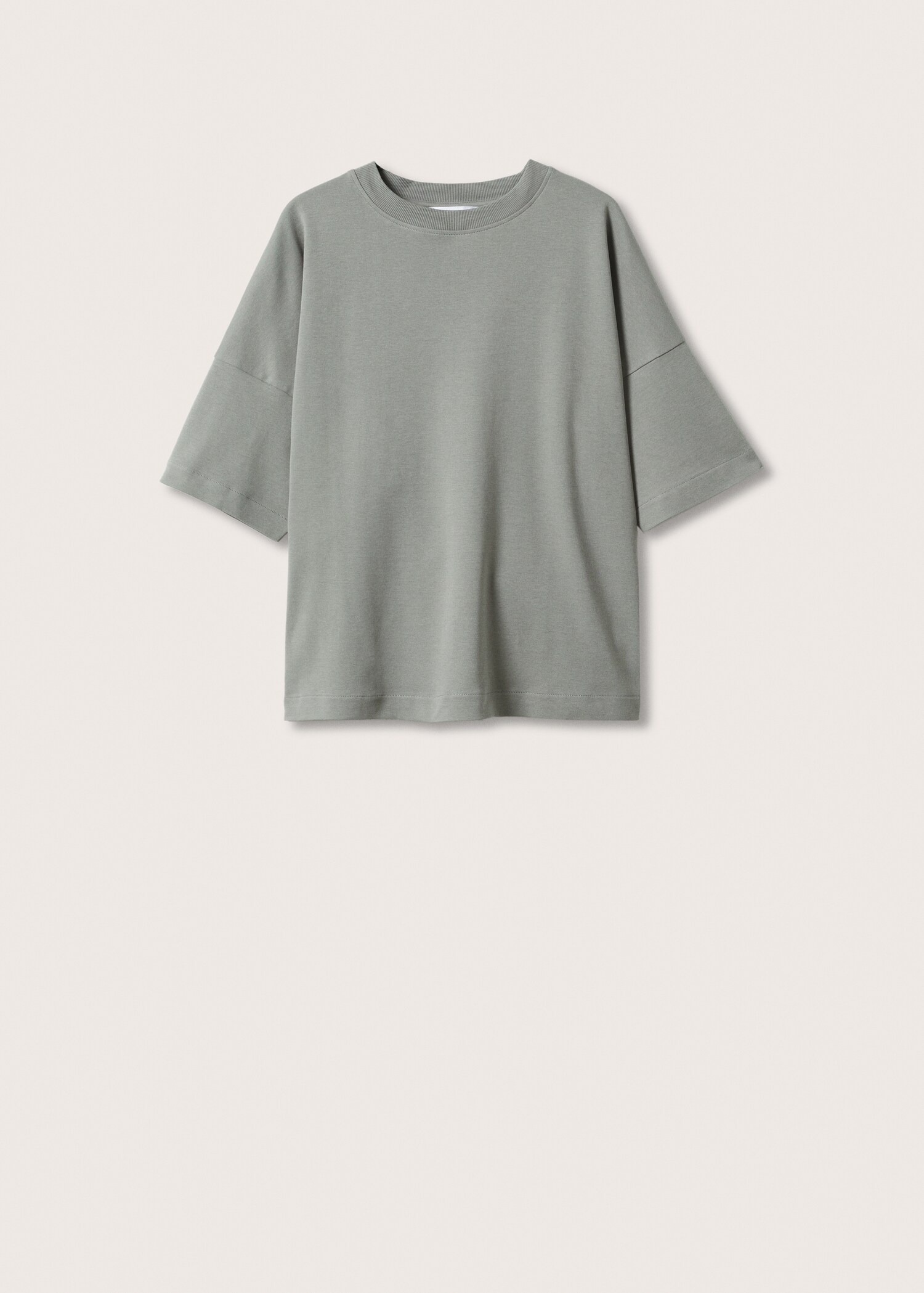 Premium oversized cotton t-shirt - Article without model