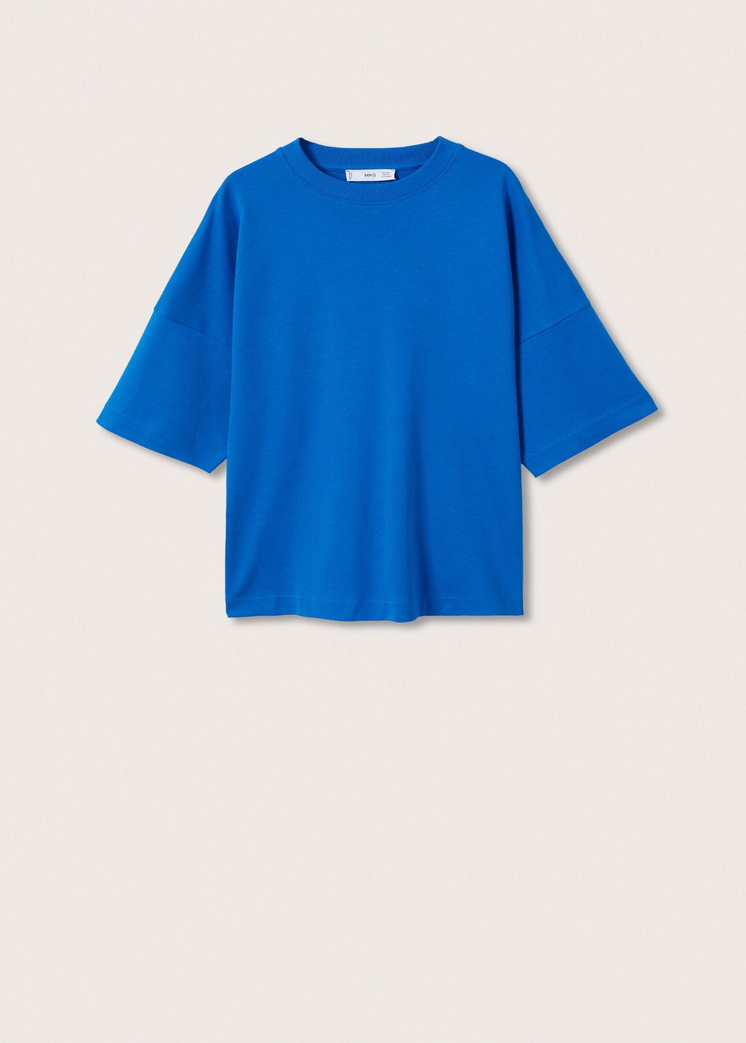 Premium oversized cotton t-shirt - Article without model