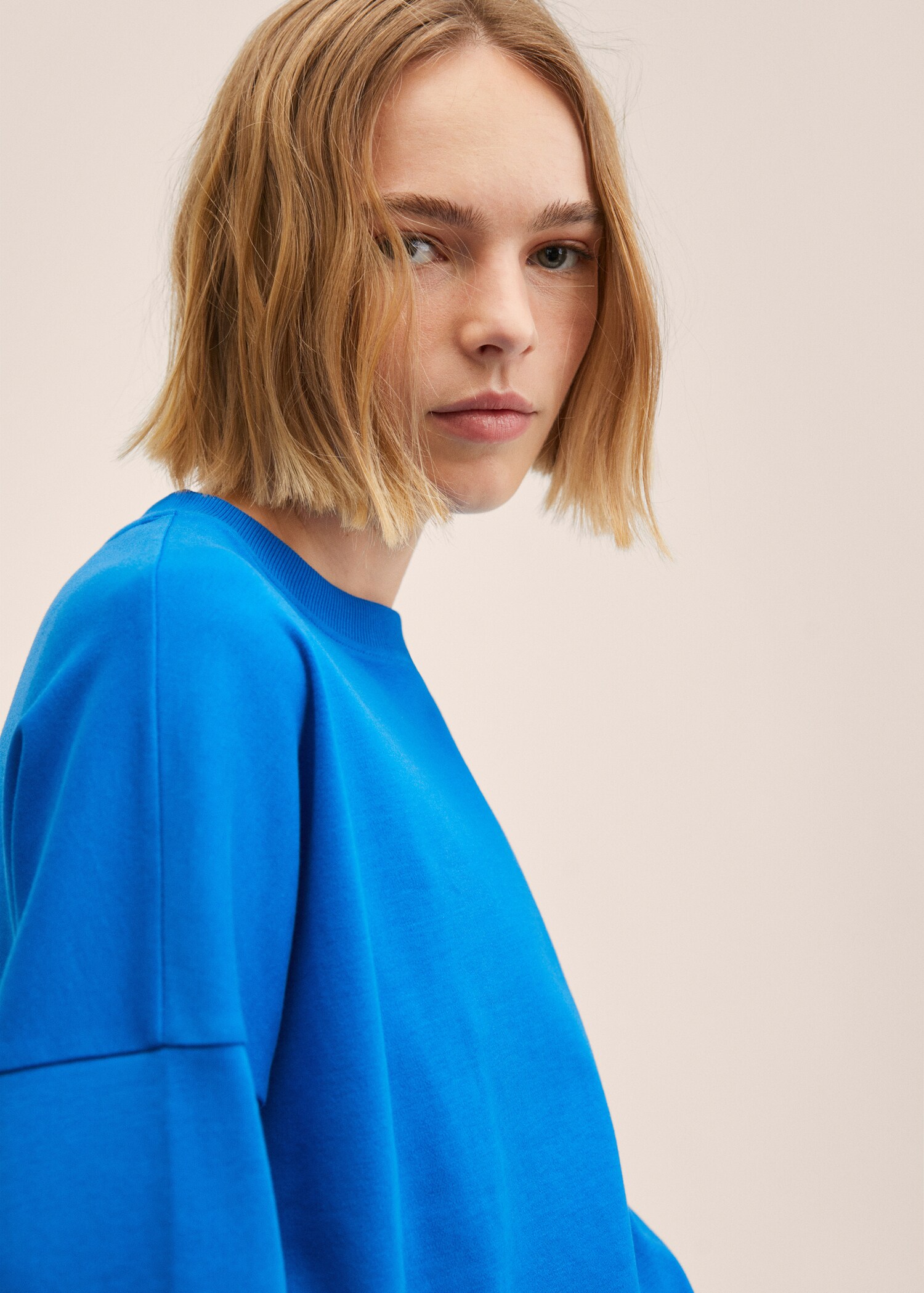 Premium oversized cotton t-shirt - Details of the article 1