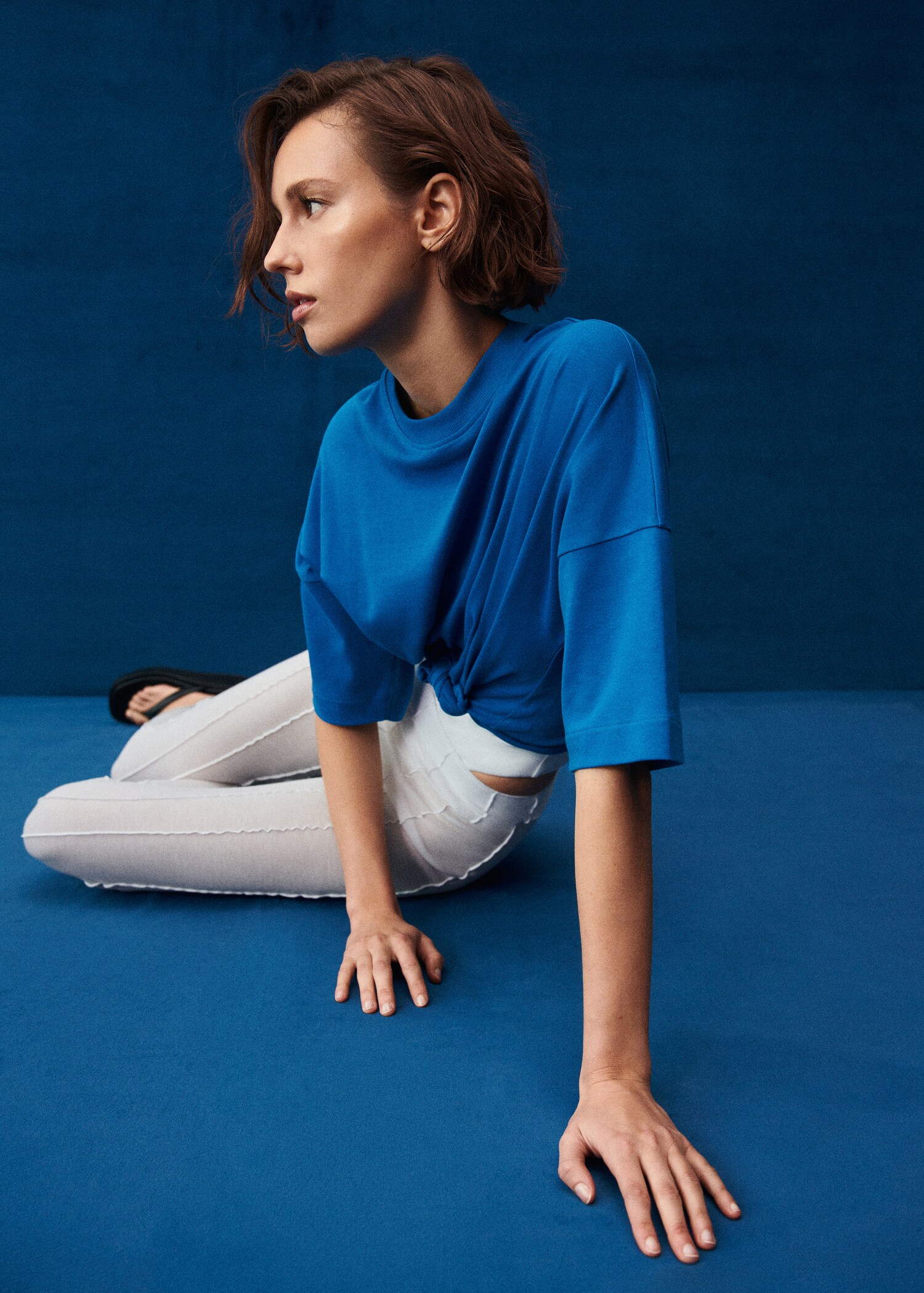 Premium oversized cotton t-shirt - Details of the article 6