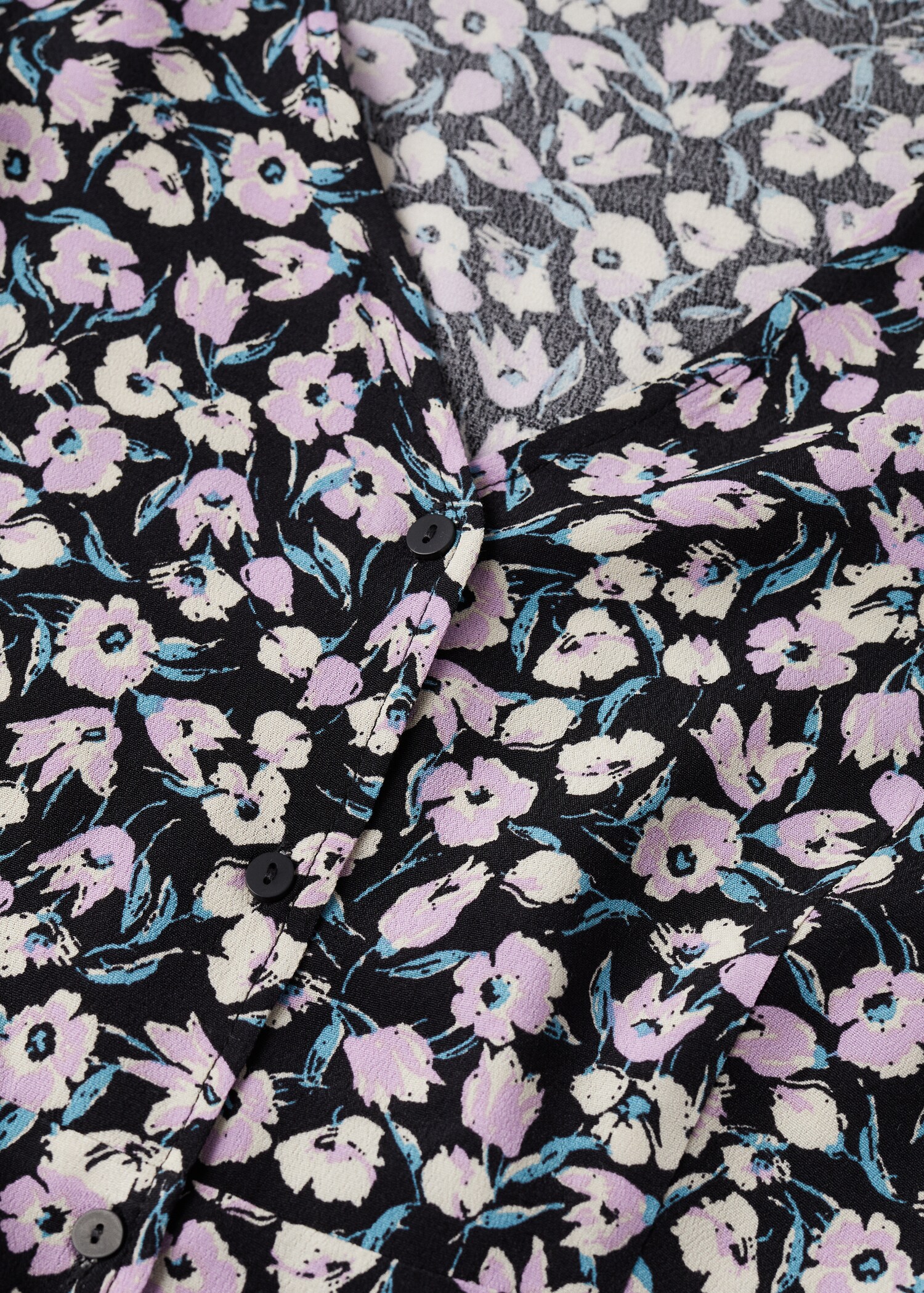 Floral print blouse - Details of the article 8