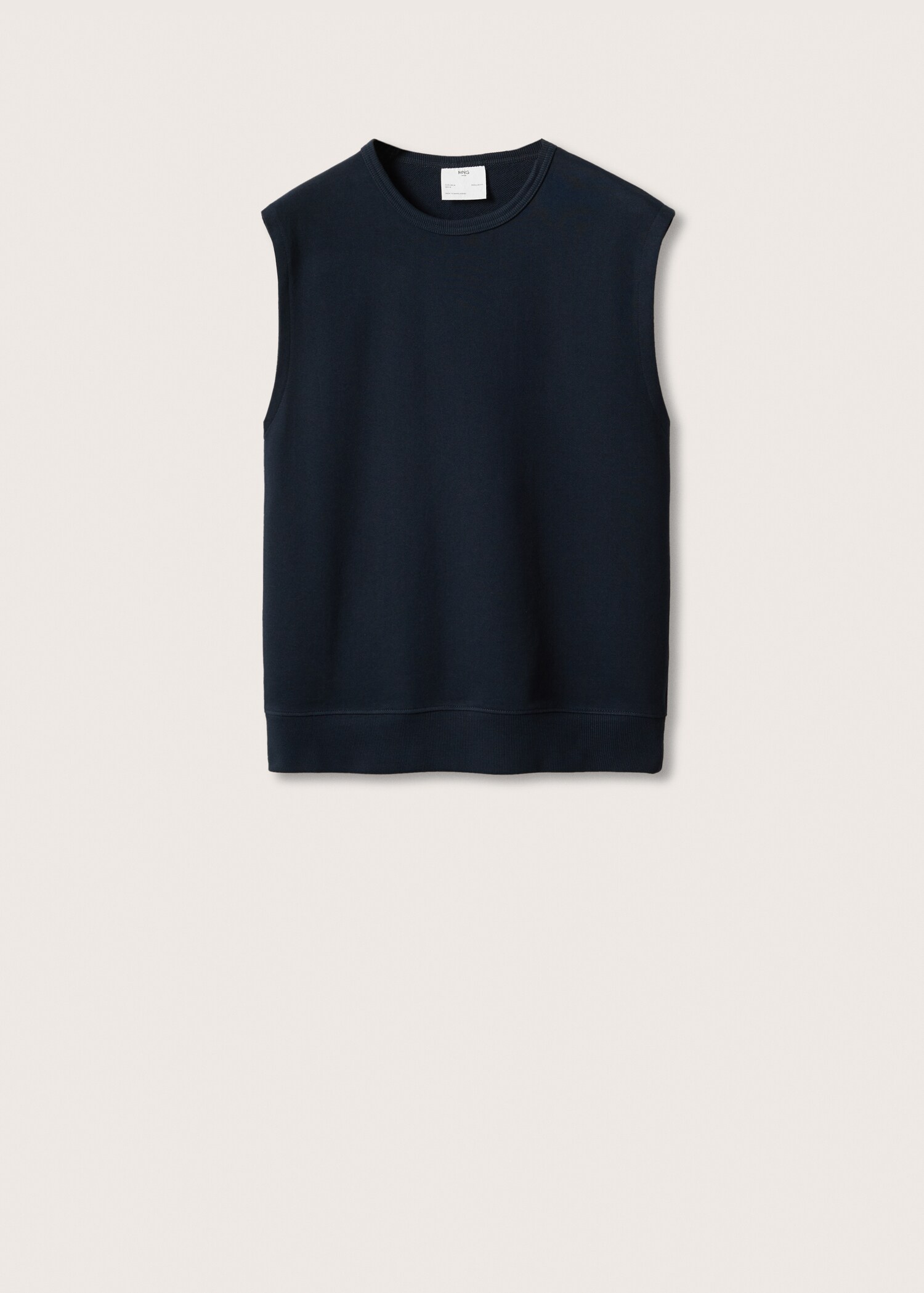 Cotton gilet - Article without model