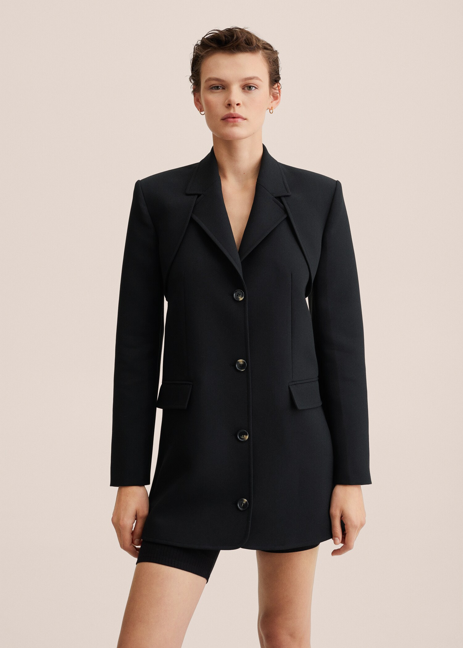 Detachable jacket dress - Medium plane