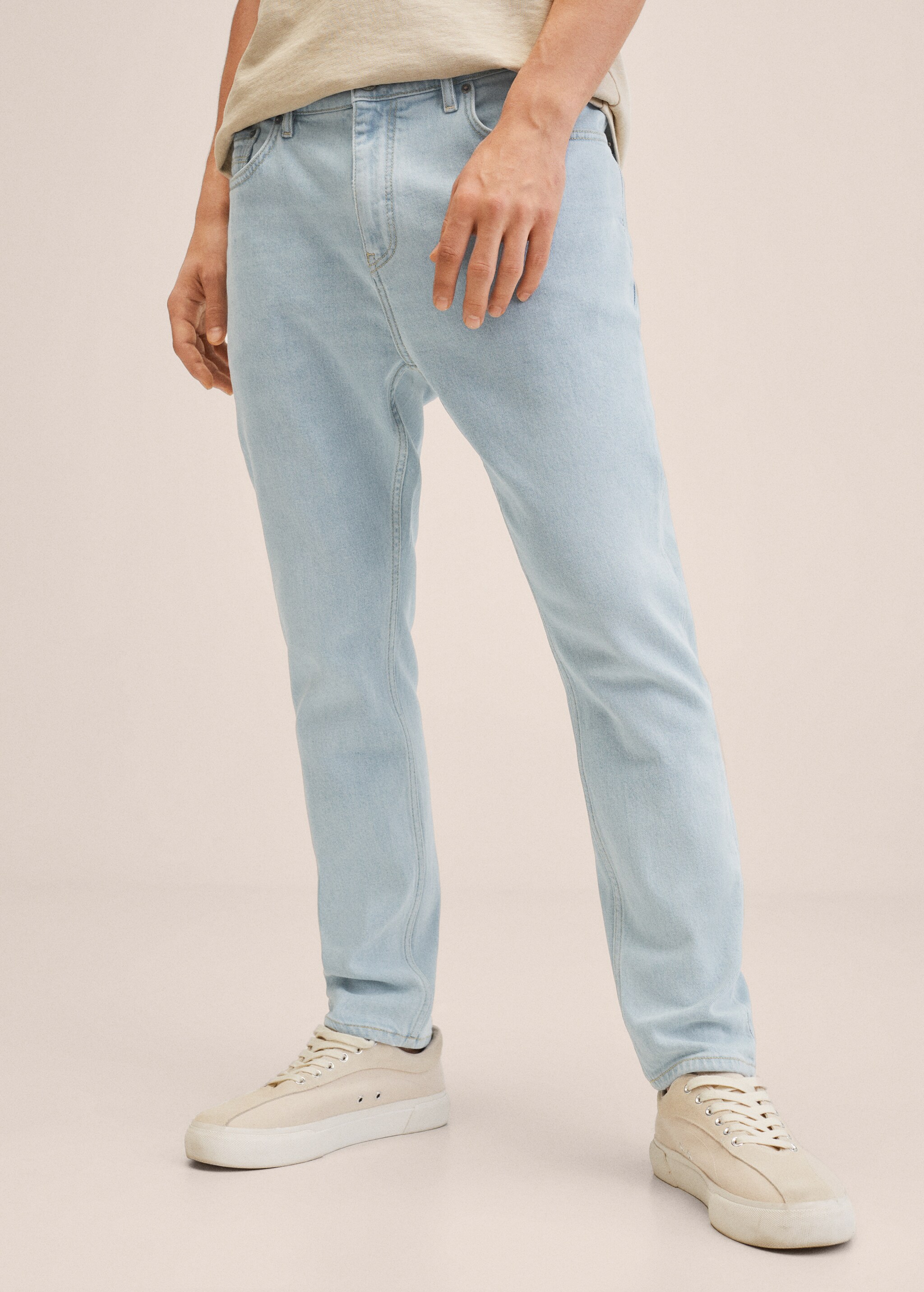 Tom tapered-fit lyocell jeans - Medium plane