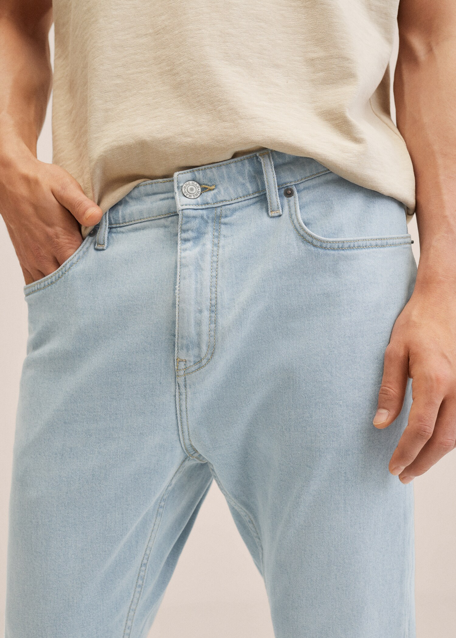 Džíny Tom tapered fit lyocell - Detail zboží 1