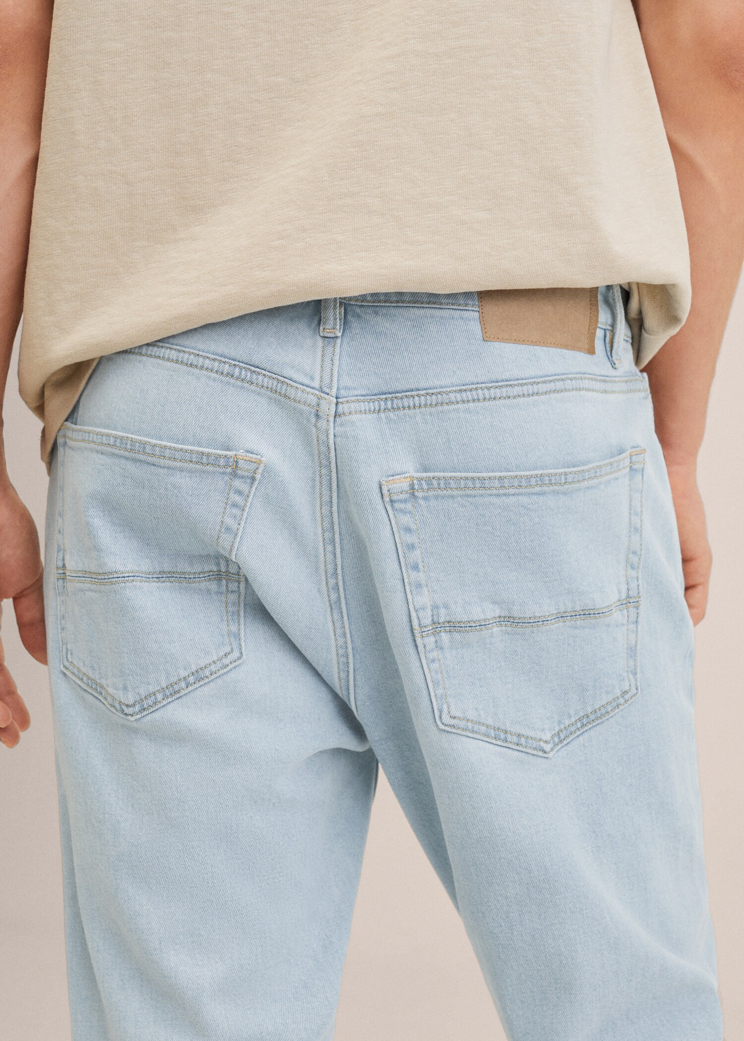 Džíny Tom tapered fit lyocell - Detail zboží 3