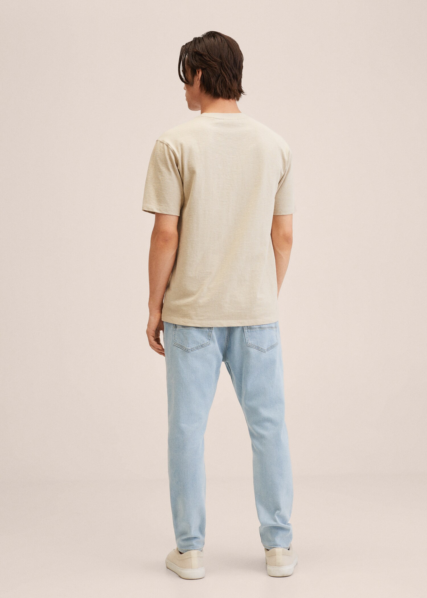 Džíny Tom tapered fit lyocell - Zadní strana zboží