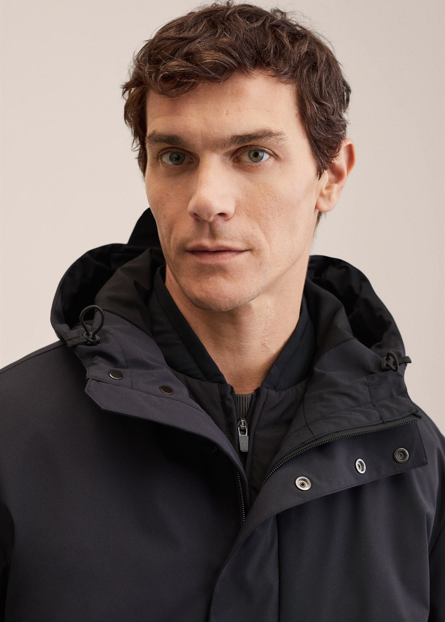Parka impermeable chaleco extraible - Detalle del artículo 1