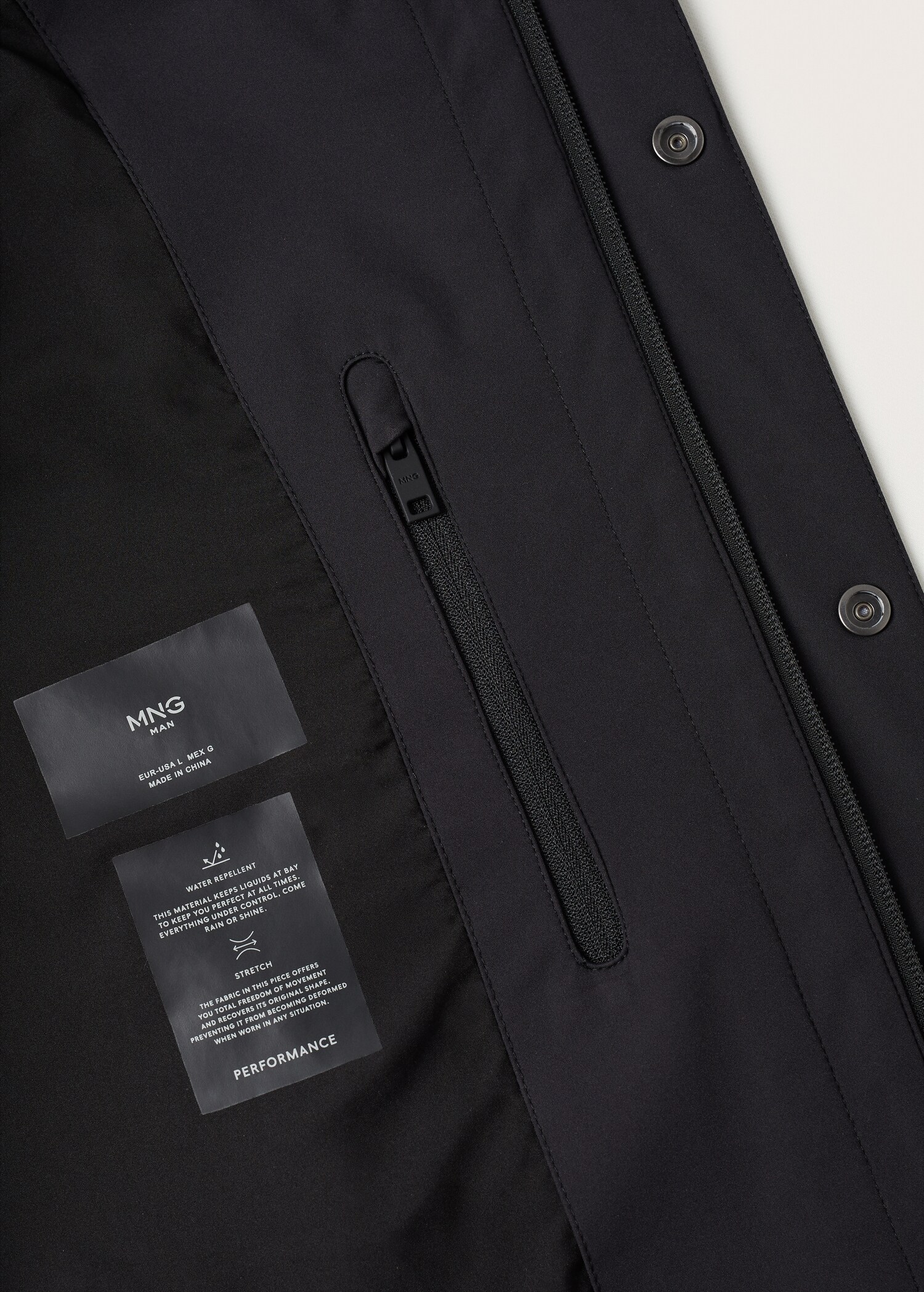 Parka impermeable chaleco extraible - Detalle del artículo 8