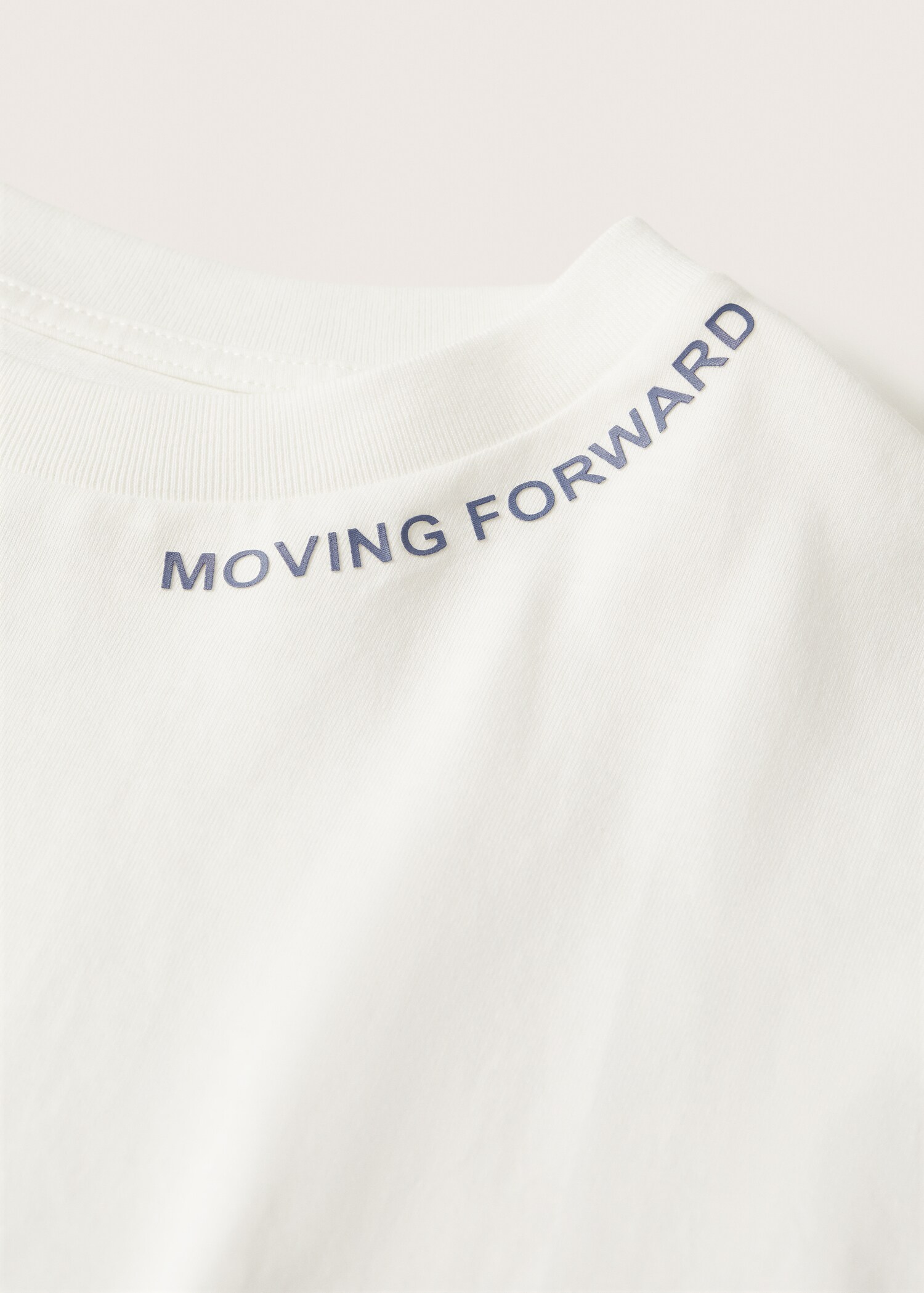 Cropped cotton T-shirt - Details of the article 8