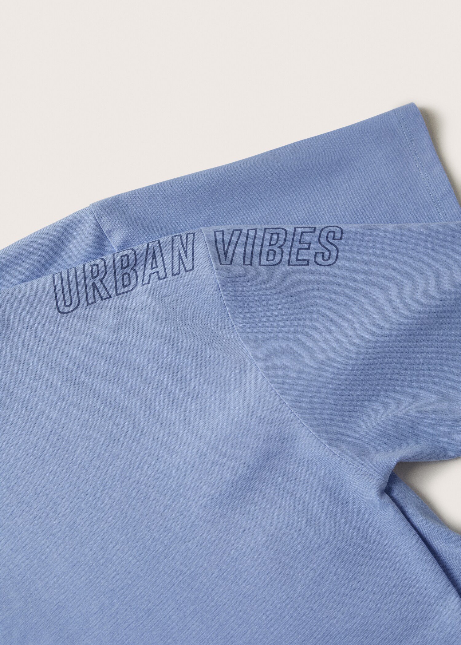Cropped cotton T-shirt - Details of the article 8