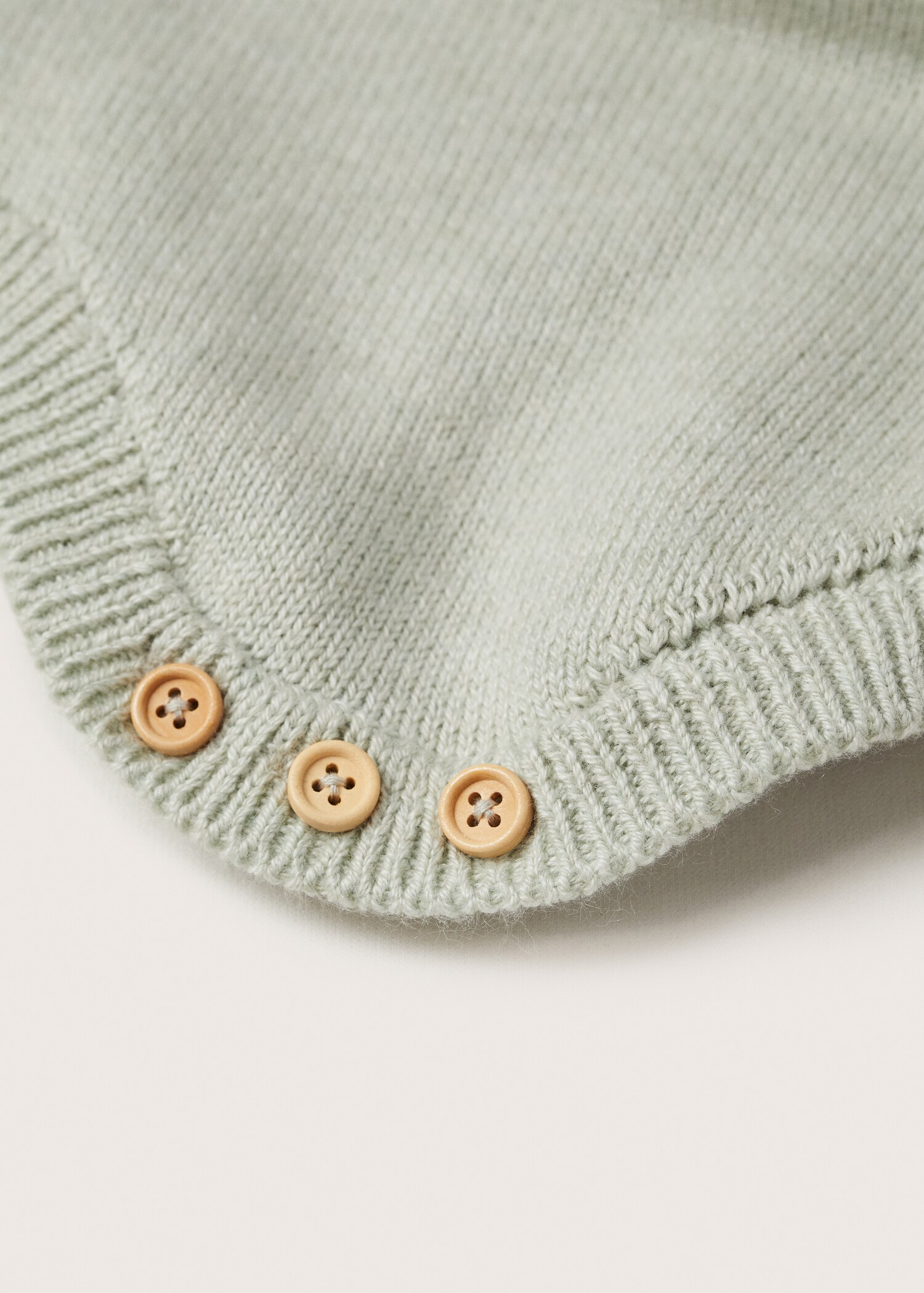 Cotton knit dungarees - Details of the article 8