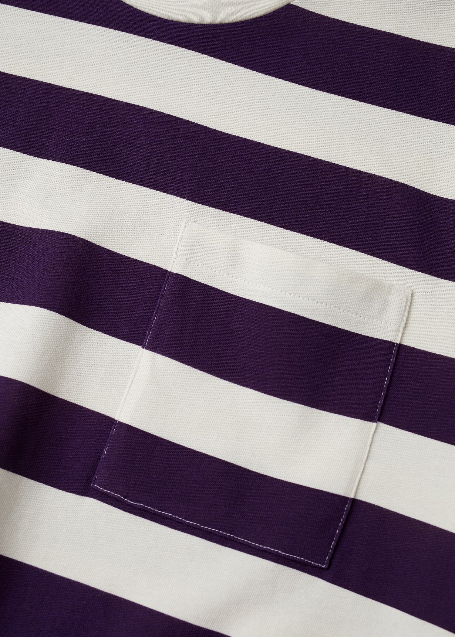 T-shirt coton à rayures - Détail de l'article 8