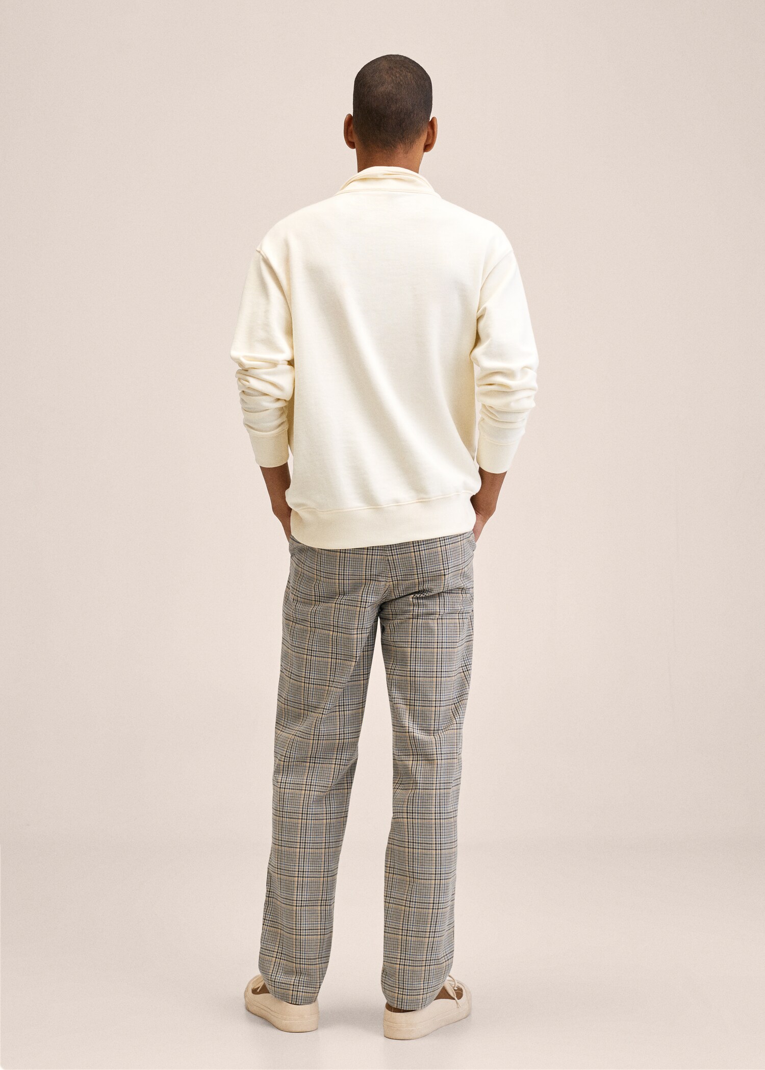 Kalhoty slim fit s kostkou - Zadní strana zboží