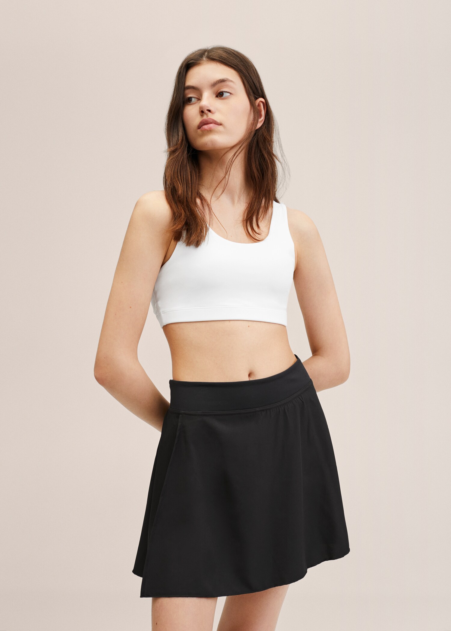 Sporty skort - Medium plane