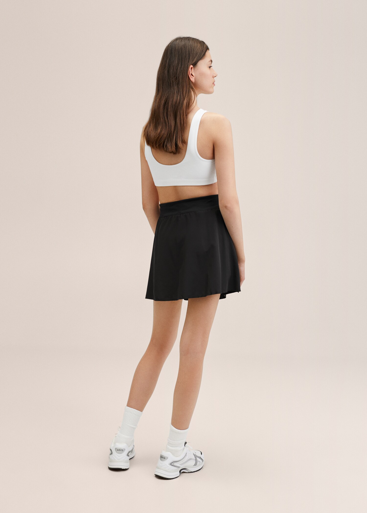 Sporty skort - Reverse of the article