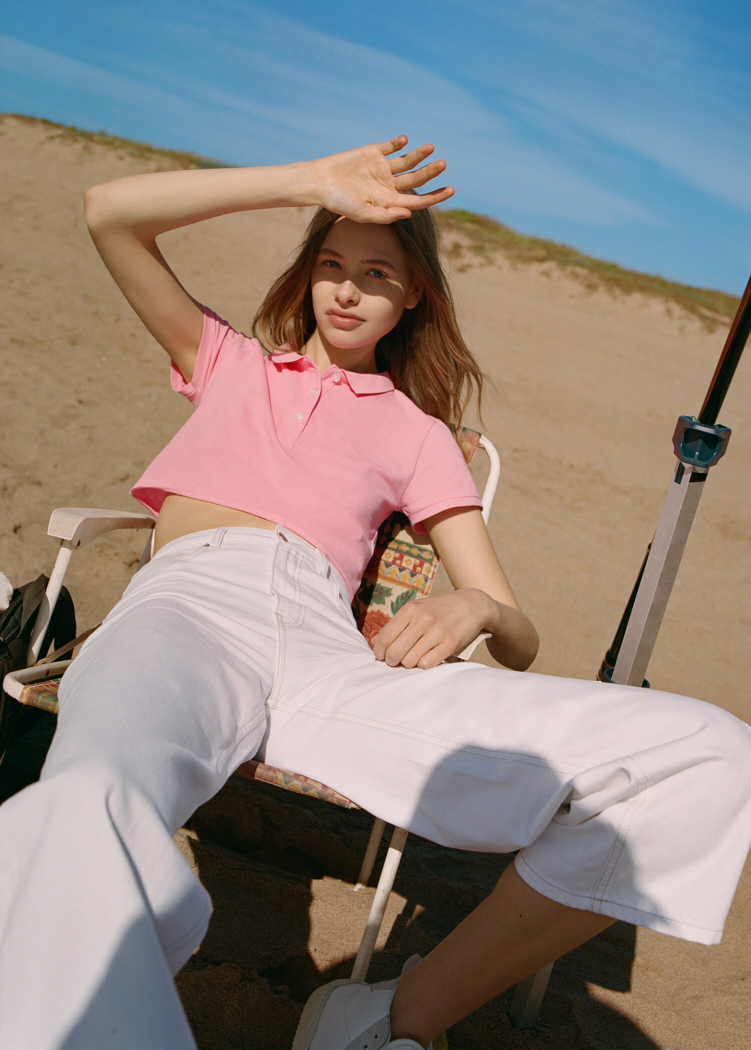 Polo crop cotó  - Detall de l'article 5