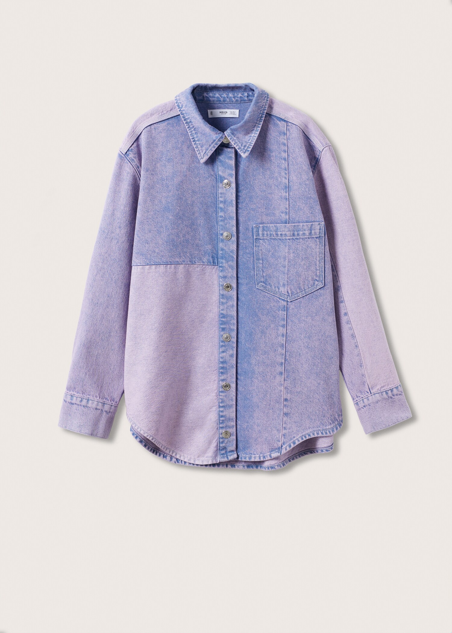 Sobrecamisa vaquera oversize - Artículo sin modelo
