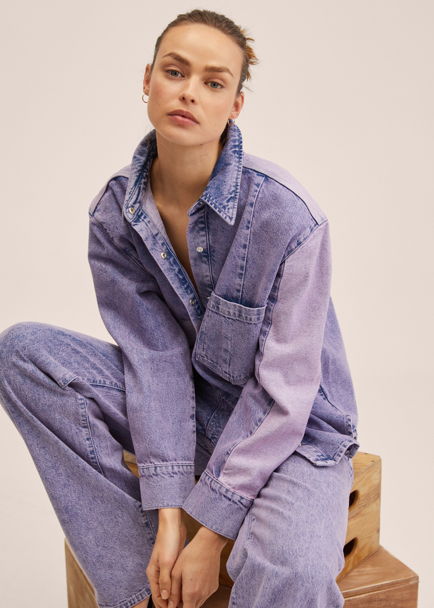 Sobrecamisa vaquera oversize - Detalle del artículo 1