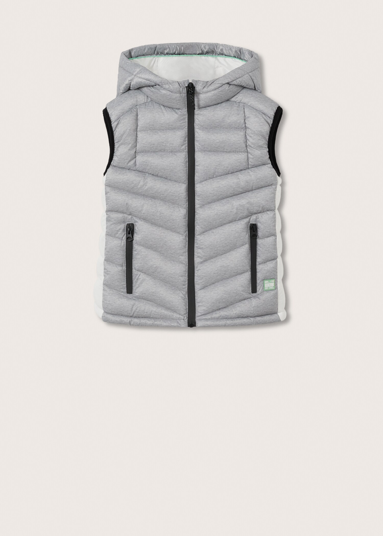 Chaleco acolchado capucha - Artículo sin modelo