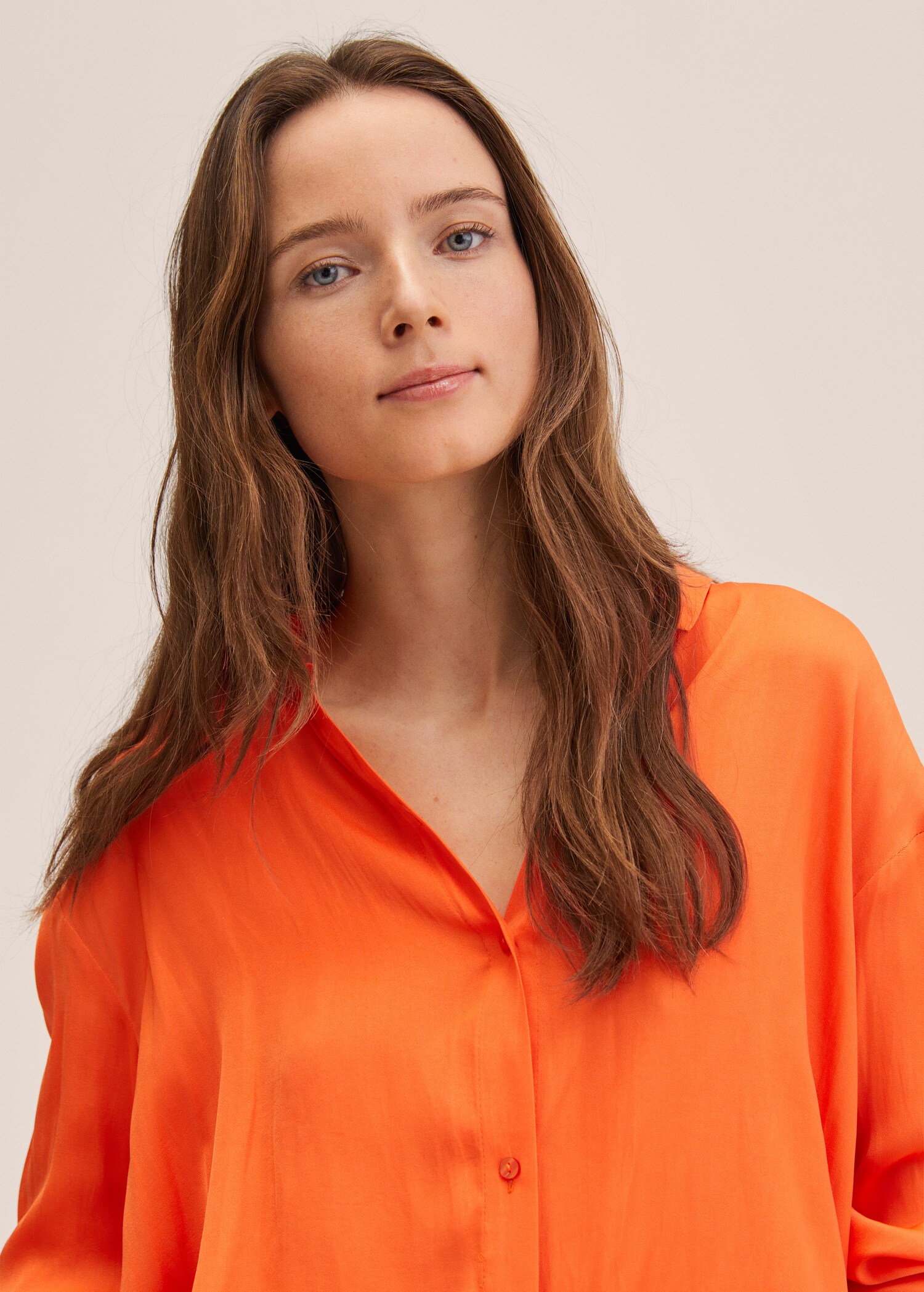 Splývavá košile oversize - Detail zboží 1